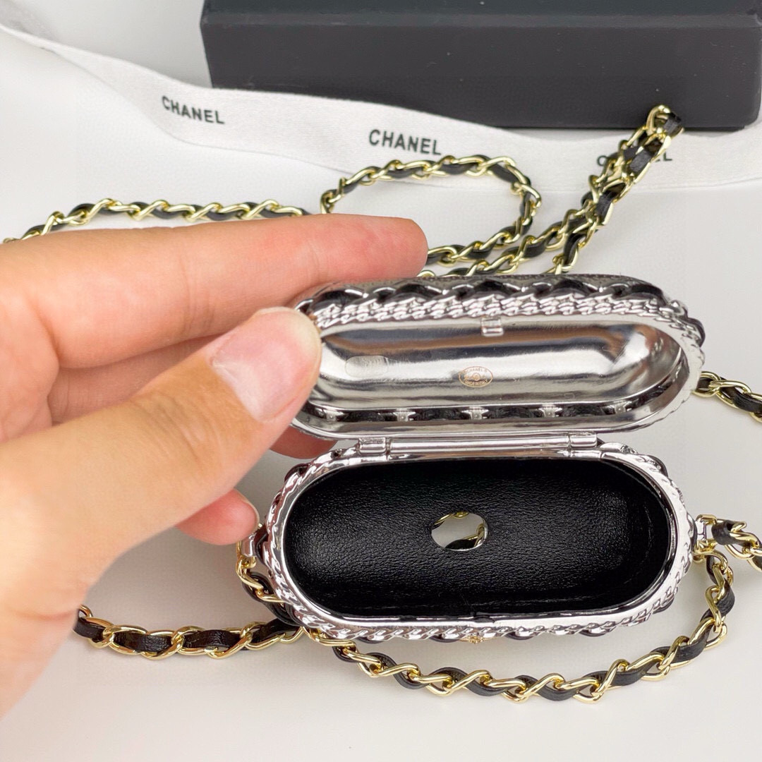 ファッション バッグモチーフ レザー ミニバッグ ネックレス ゴールド 画像 8