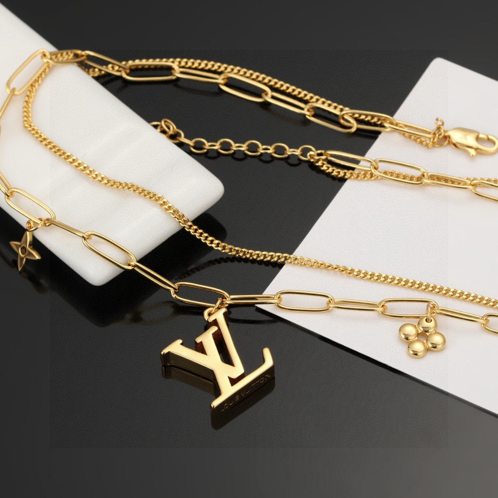 ルイヴィトン クローバー LV Twig スター ネックレス 画像 5