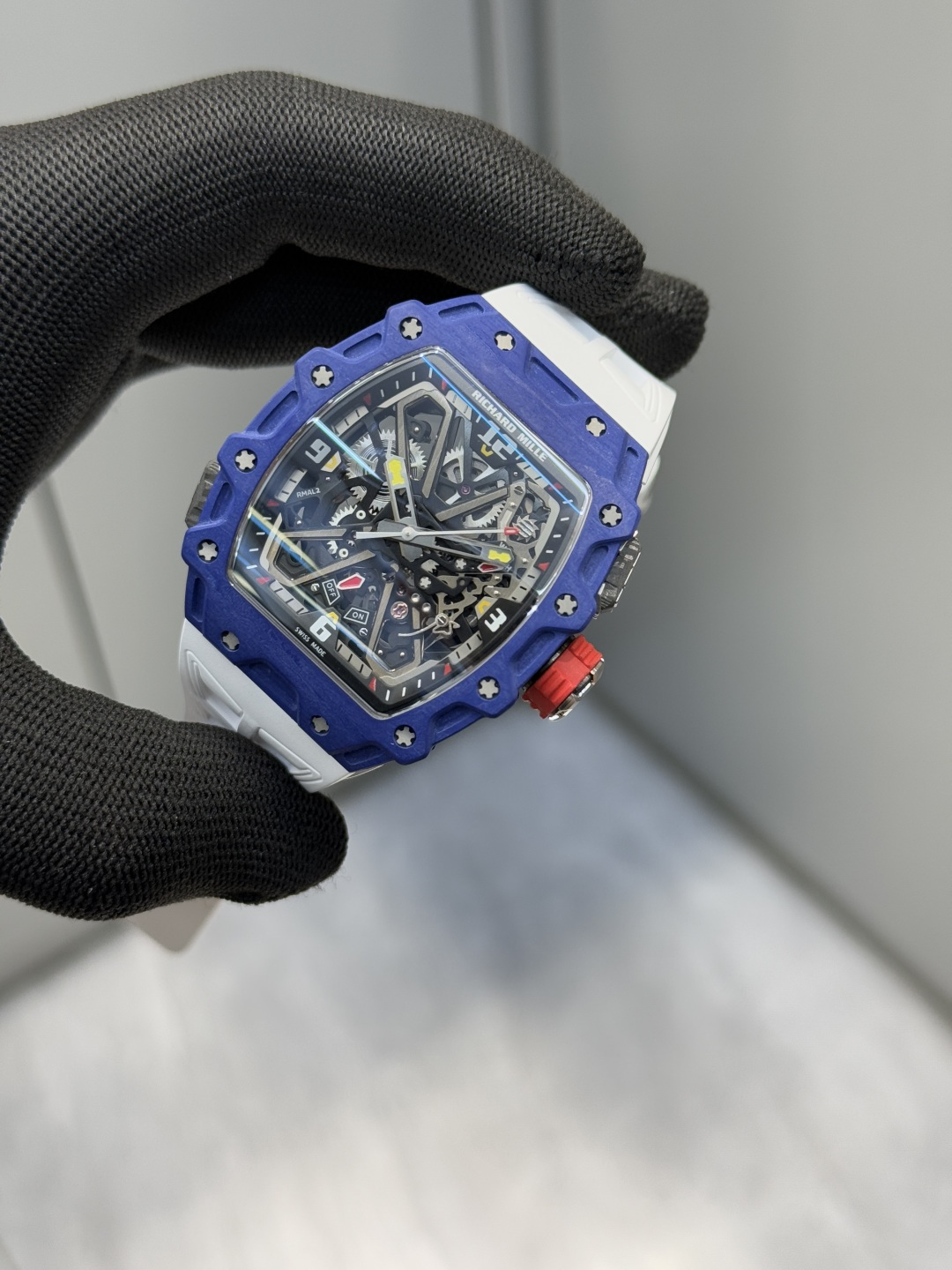 リシャール・ミル カーボン ブルー ウォッチ RM35-03 詳細画像 2