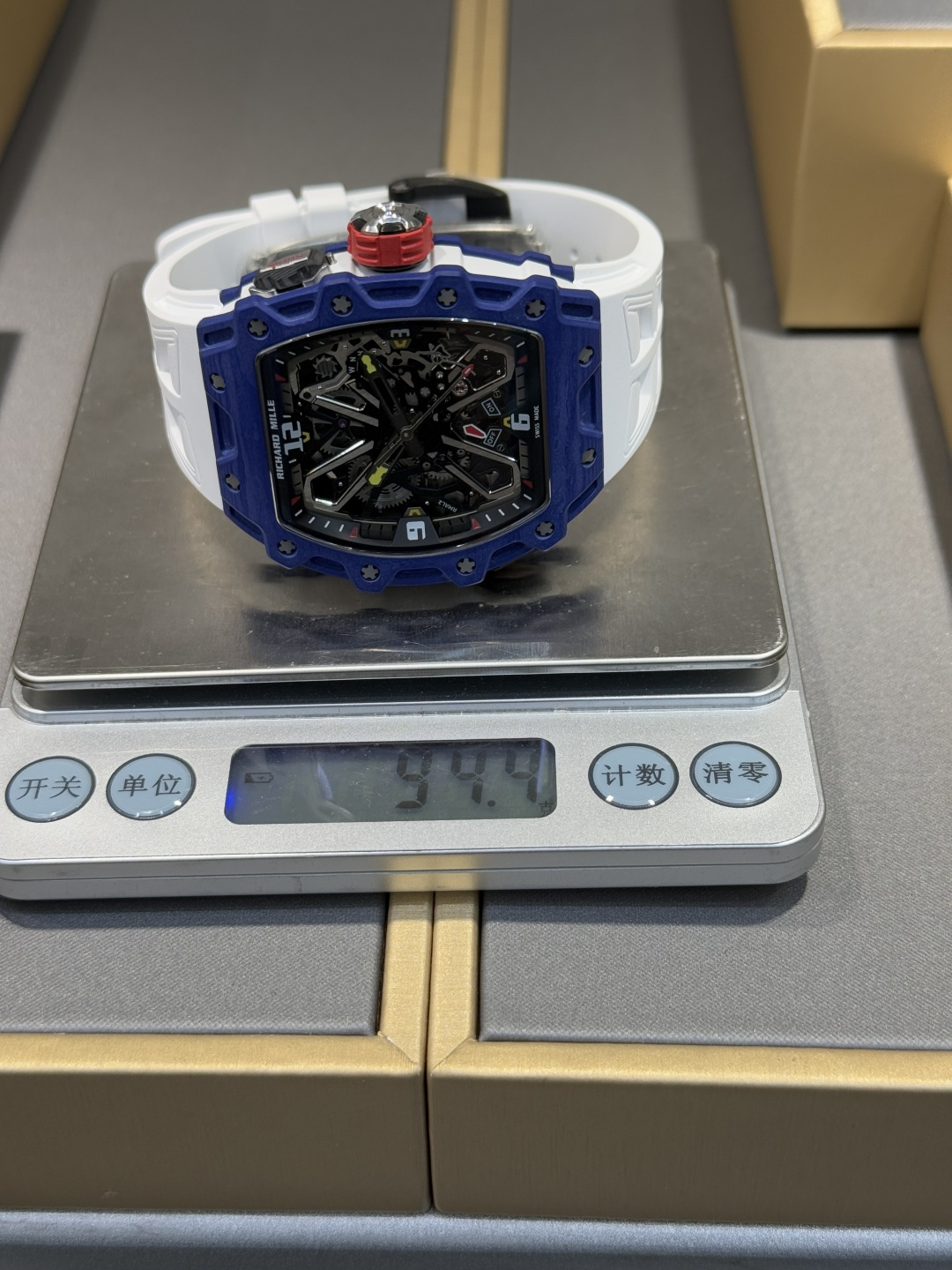 リシャール・ミル カーボン ブルー ウォッチ RM35-03 画像 5