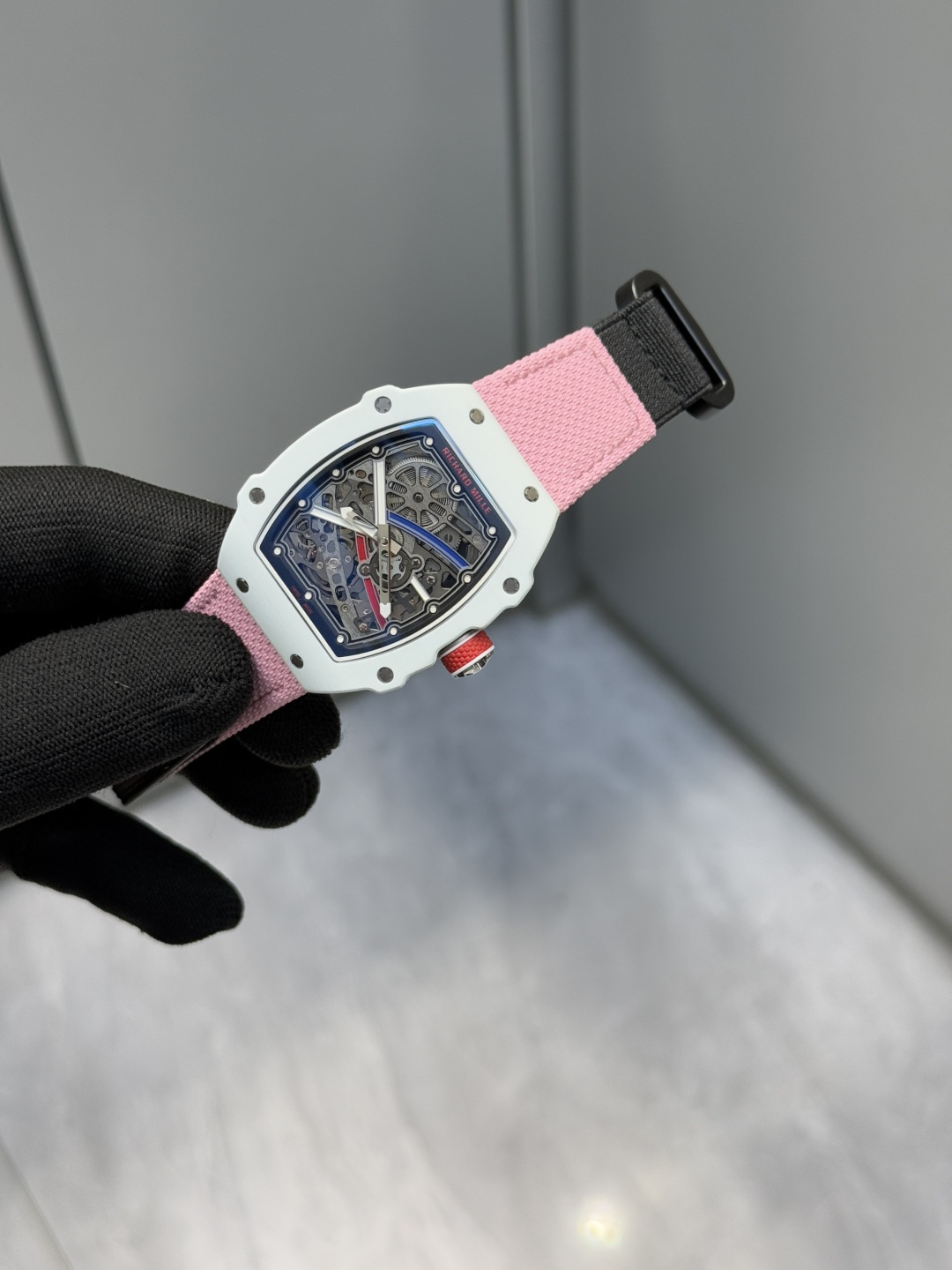 リシャール・ミル カーボン ホワイト ウォッチ RM67-02 バリエーションB 詳細画像 2