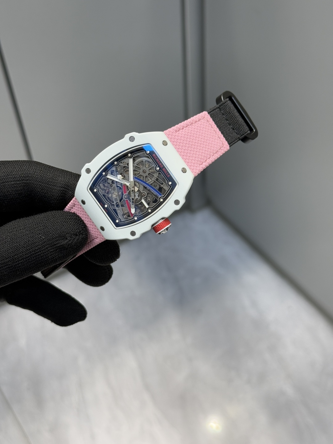 リシャール・ミル カーボン ホワイト ウォッチ RM67-02 バリエーションB 詳細画像 3