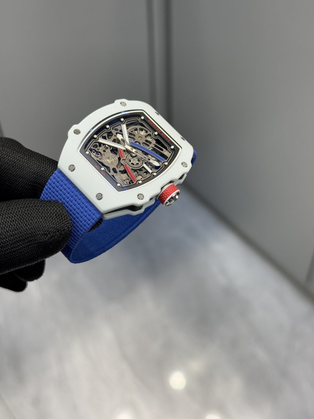 リシャール・ミル カーボン ホワイト ウォッチ RM67-02 バリエーションA 詳細画像 2