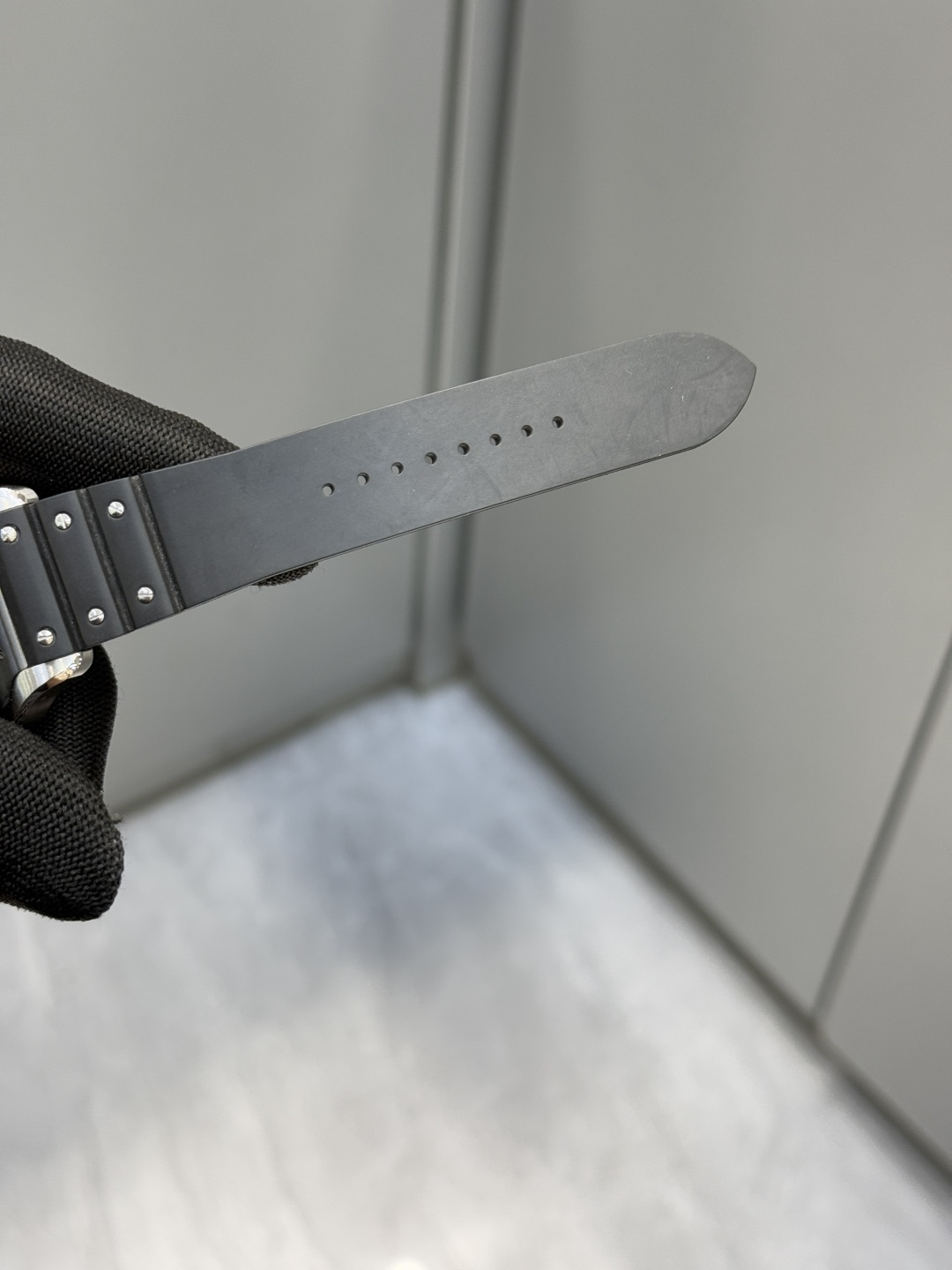 カルティエ サントス ドゥ カルティエ ブルー スチール ウォッチ WSSA0030 画像 6