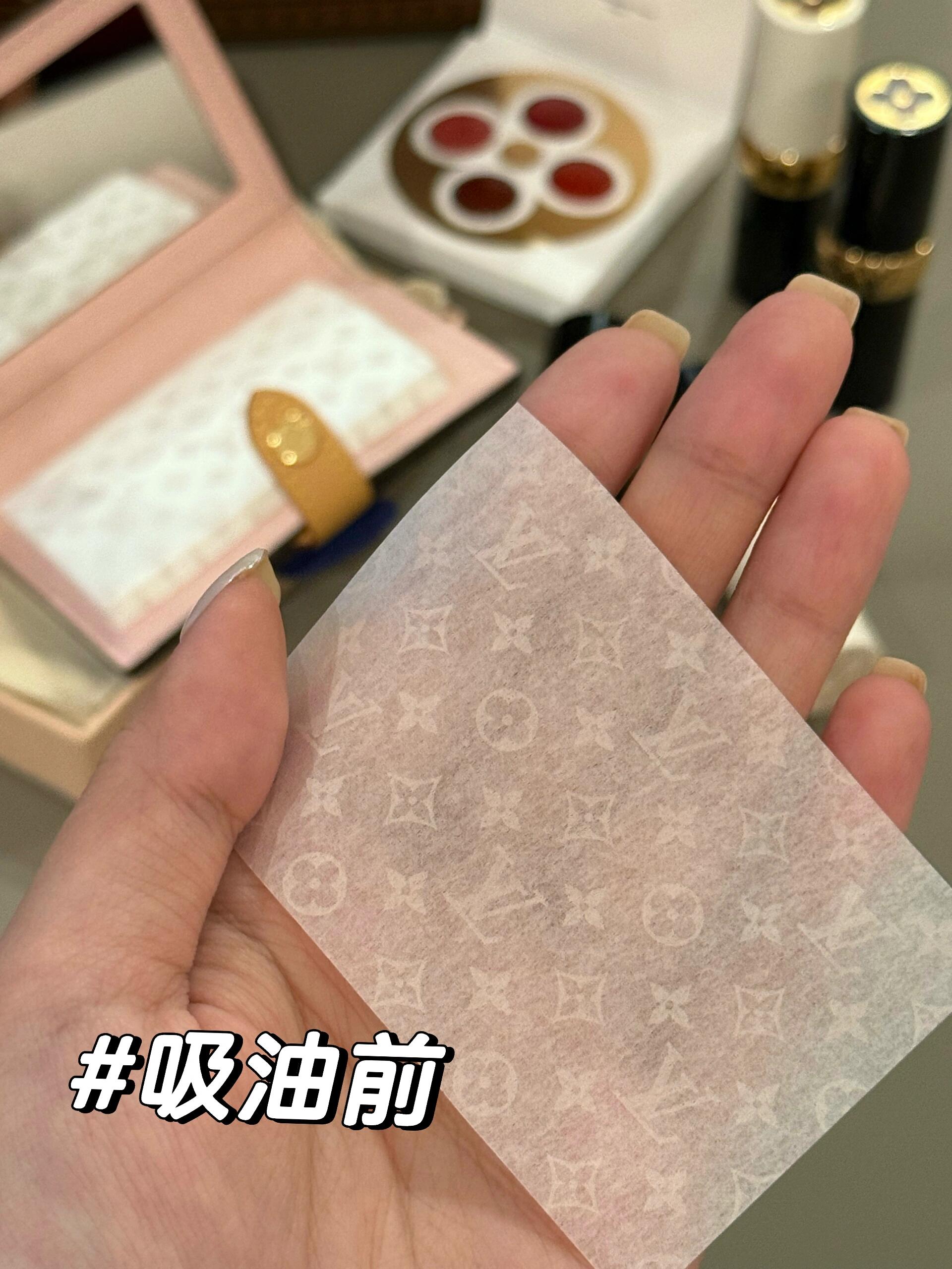 ルイヴィトン モノグラム ブロッティングペーパー ミラー アクセサリー モノグラム コンパクト リフィル 画像 6