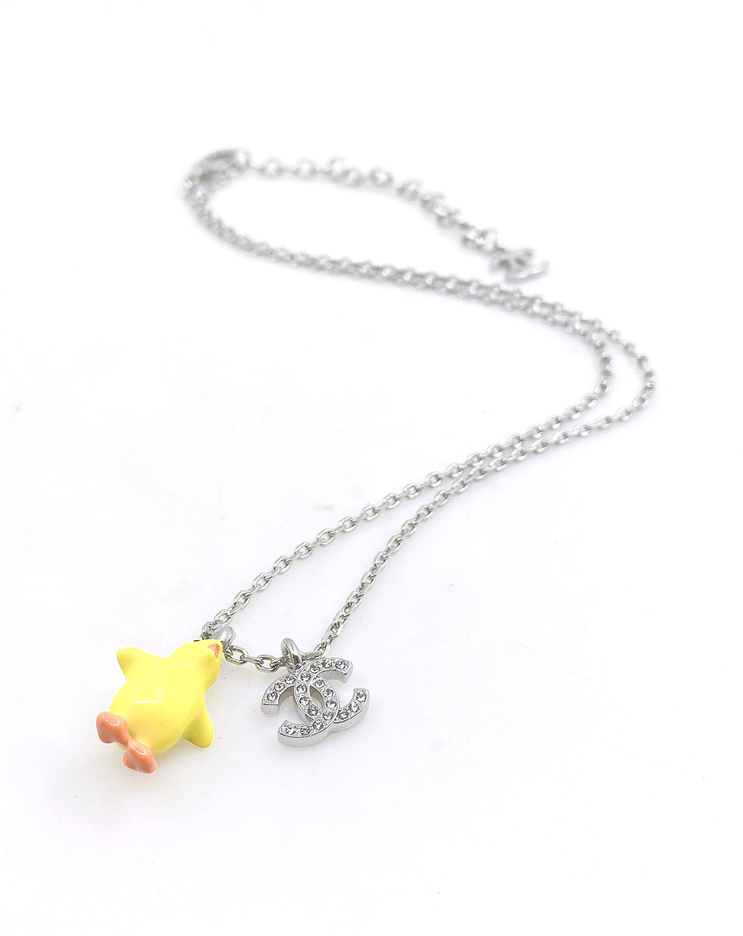 シャネル ピアス イエローゴールド イエロー フラワー スタッド 画像 7