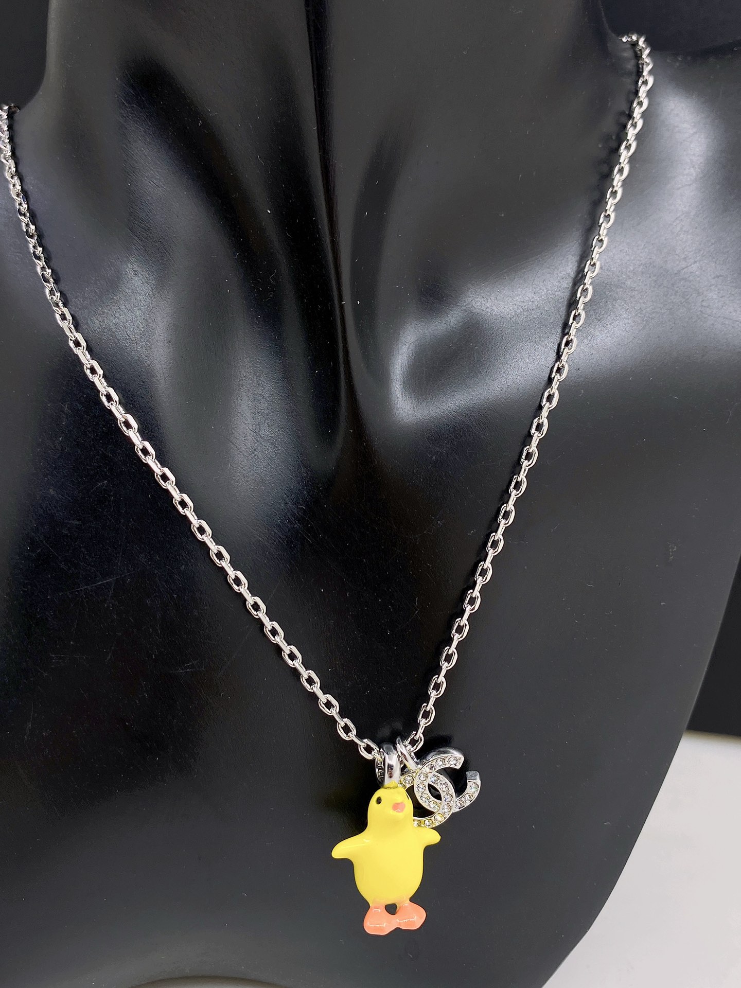 シャネル ピアス イエローゴールド イエロー フラワー スタッド 画像 8