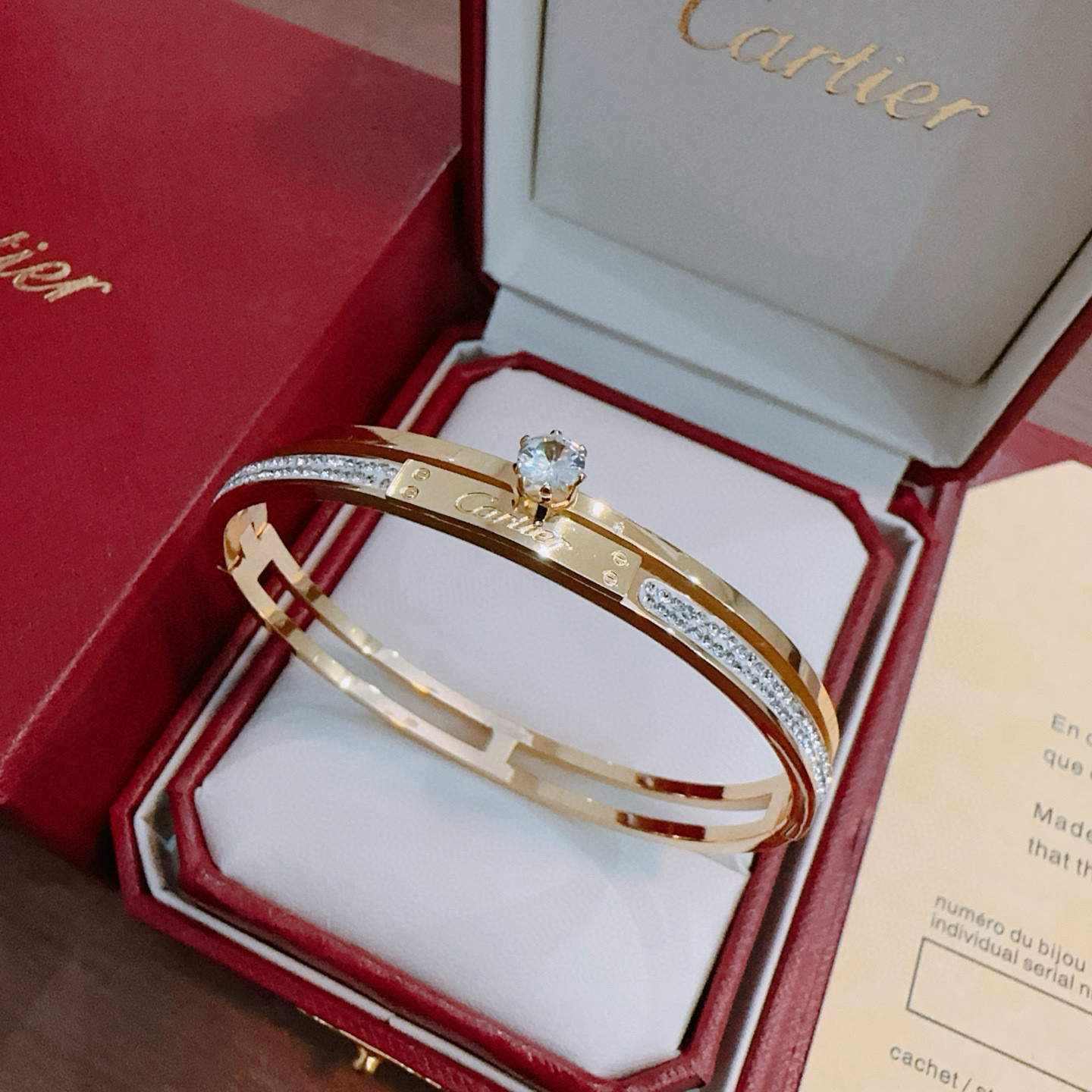 カルティエ ブレスレット イエローゴールド ラブ ブレスレット 詳細画像 1