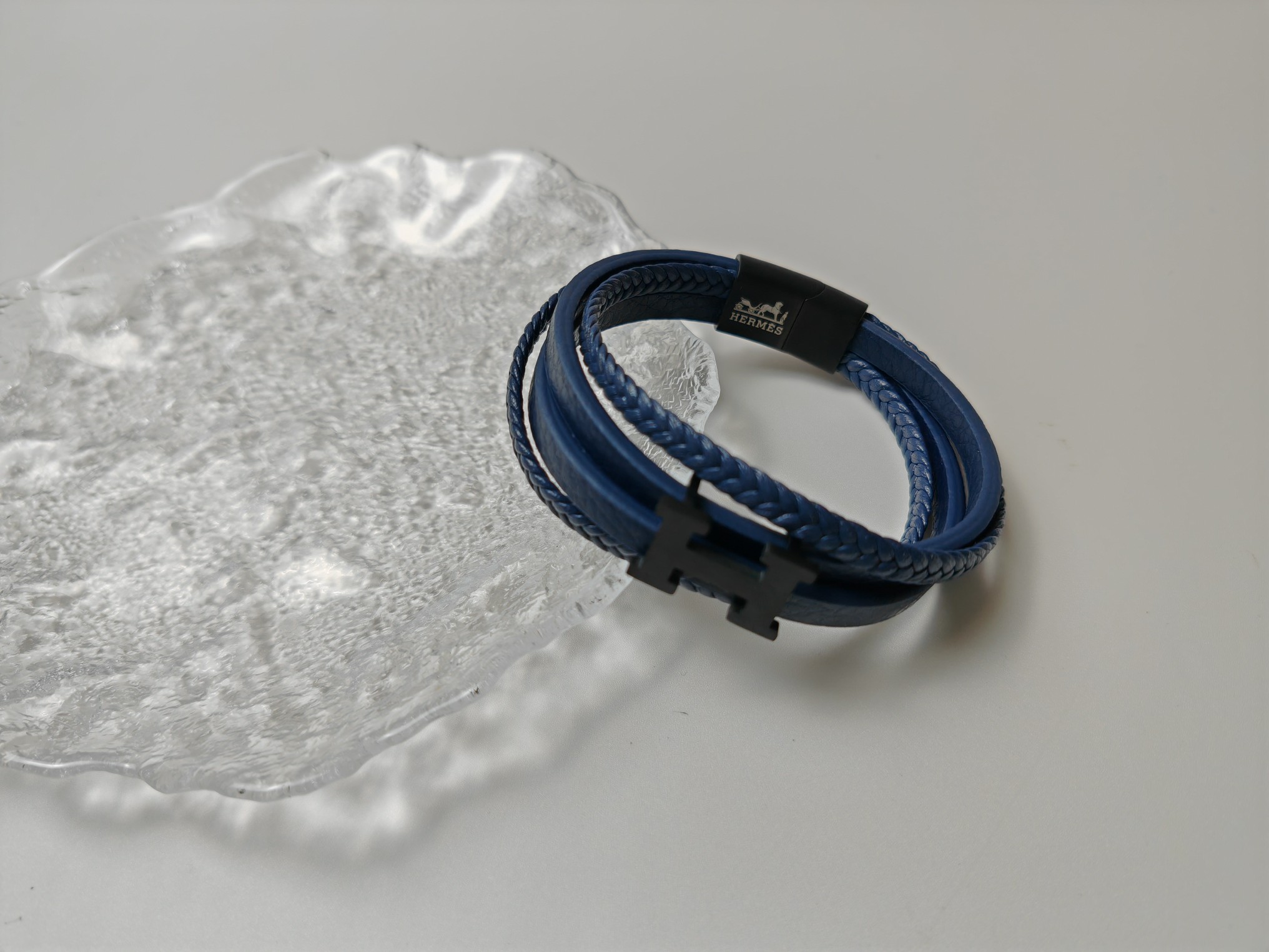 エルメス ブレスレット ブルー ブルー H ブレスレット 詳細画像 1