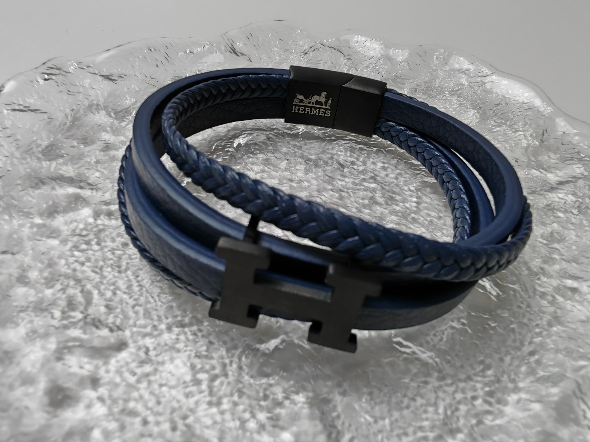 エルメス ブレスレット ブルー ブルー H ブレスレット 詳細画像 2