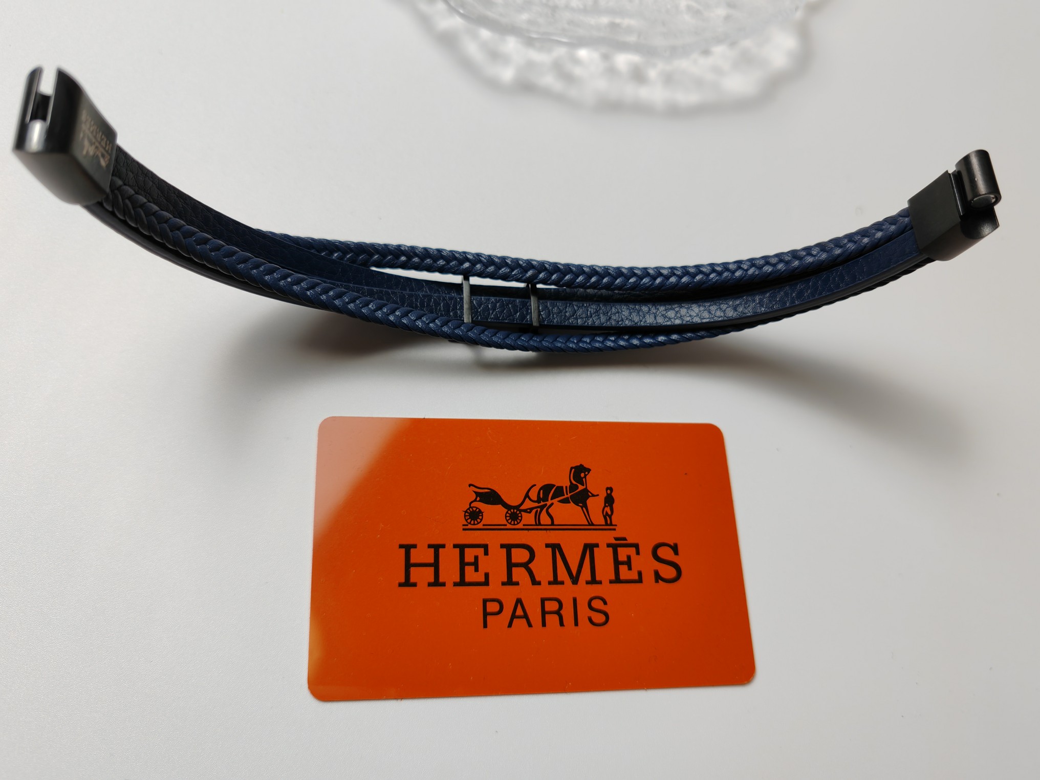 エルメス ブレスレット ブルー ブルー H ブレスレット 画像 5