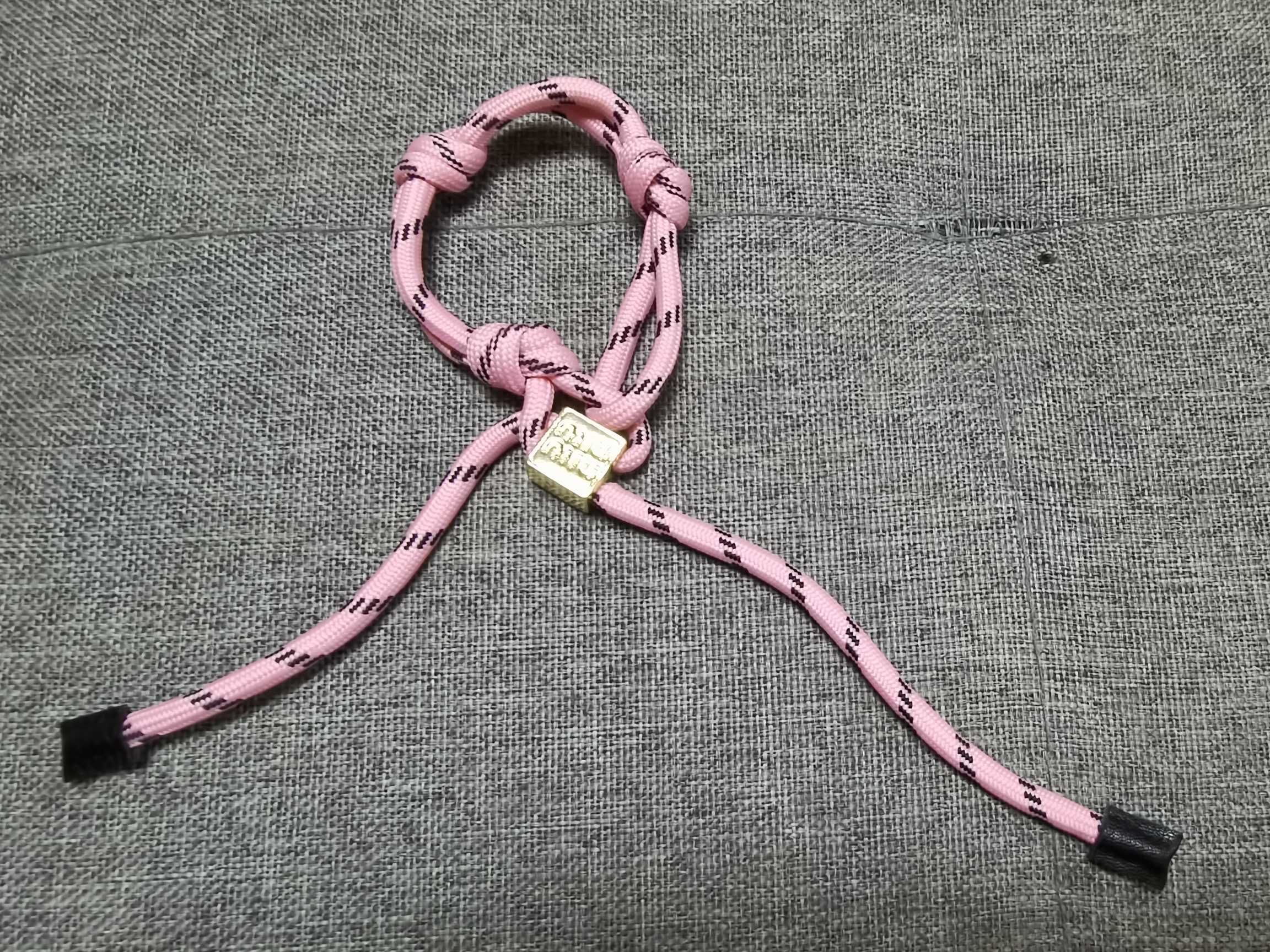 ミュウミュウ ブレスレット ロープ ブレスレット グリーン ピンク 画像 7