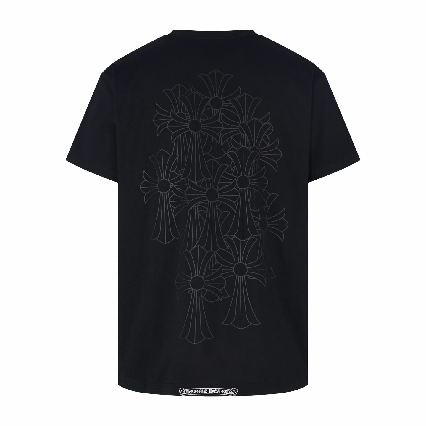 クロムハーツ ブラック ダガープリント Tシャツ ブラック 詳細画像 2