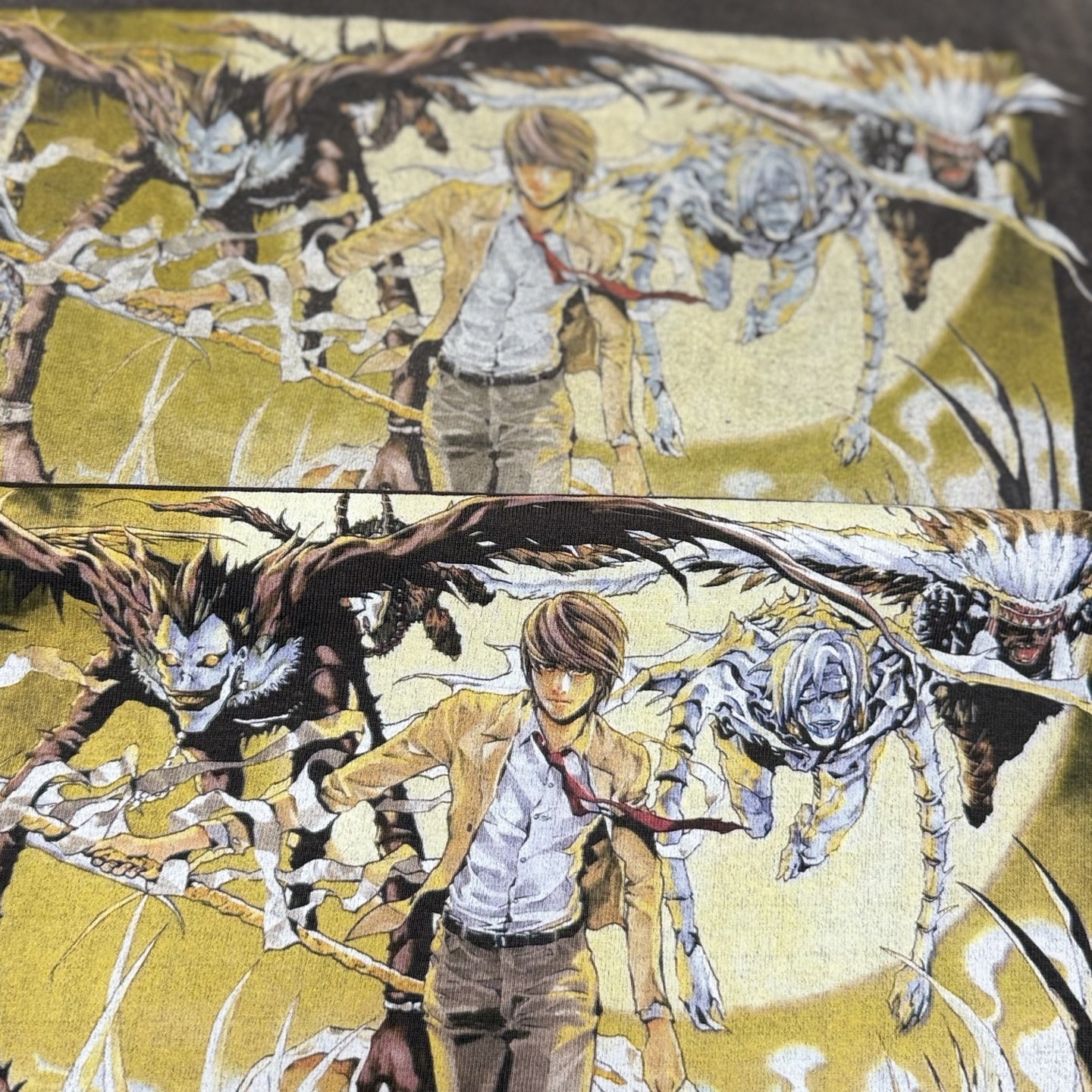 セント マイケル x デスノート DN_SS Tシャツ デスノート ブラック 画像 5