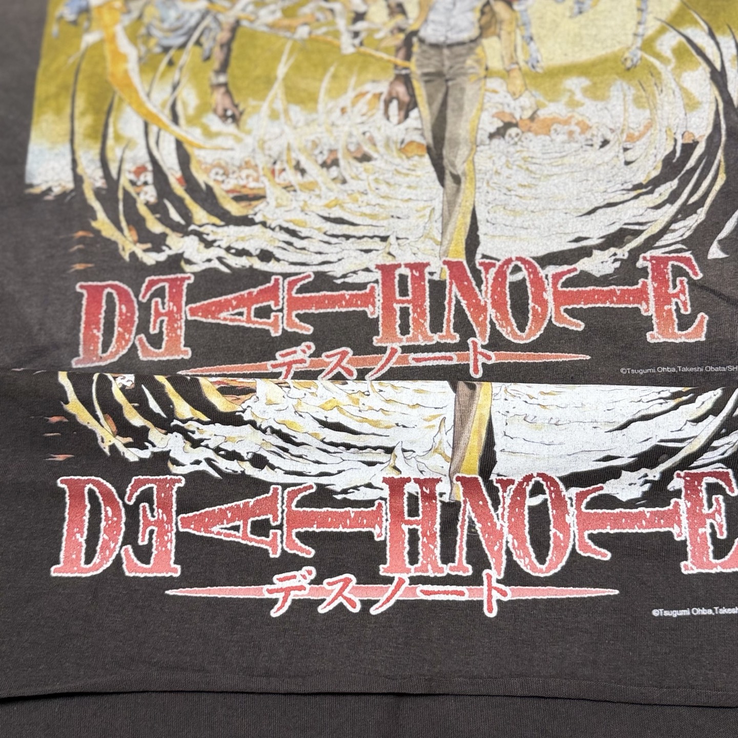 セント マイケル x デスノート DN_SS Tシャツ デスノート ブラック 画像 8