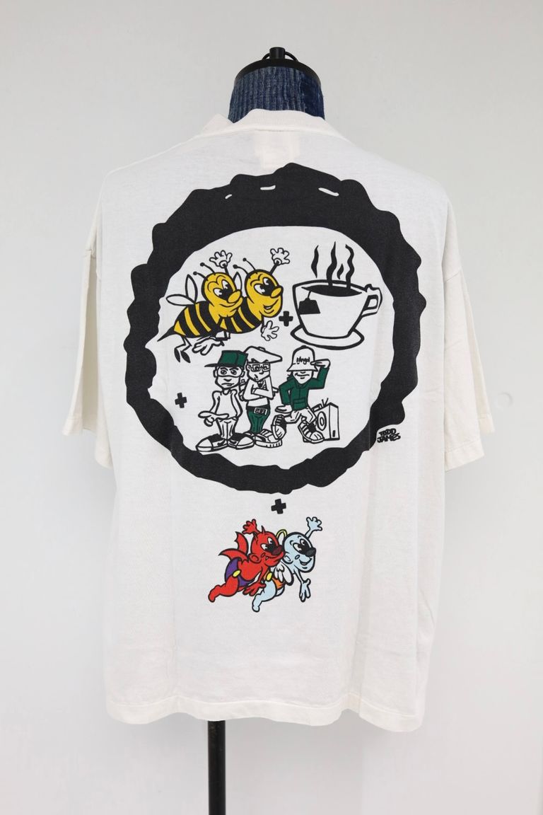セント マイケル x ビースティ・ボーイズ BTB_SS Tシャツ ビースティ・ボーイズ ホワイト 詳細画像 2