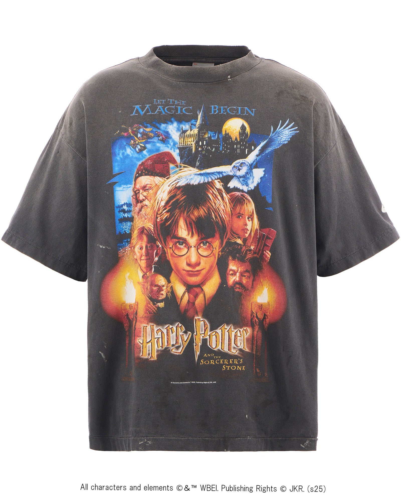 セント マイケル ハリー・ポッター HP_SS Tシャツ Philsphr's Stone ブラック 詳細画像 1