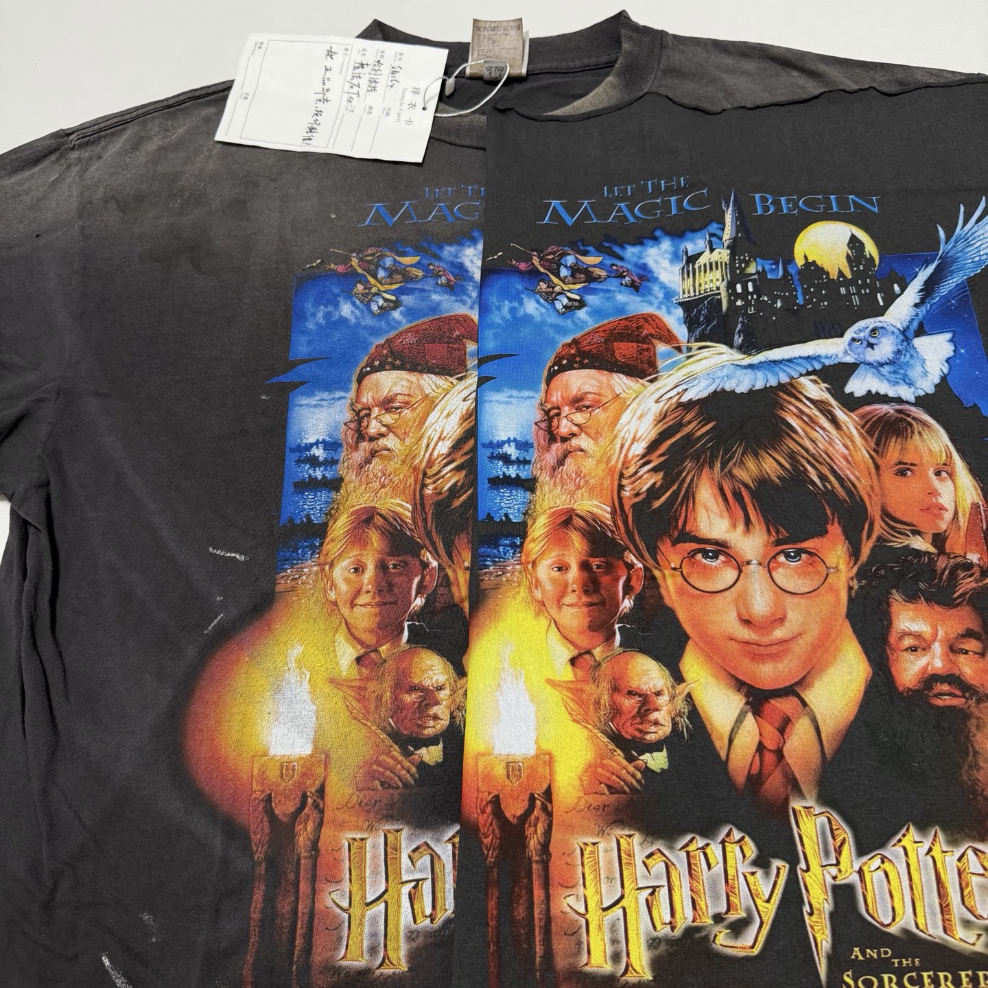セント マイケル ハリー・ポッター HP_SS Tシャツ Philsphr's Stone ブラック 画像 5