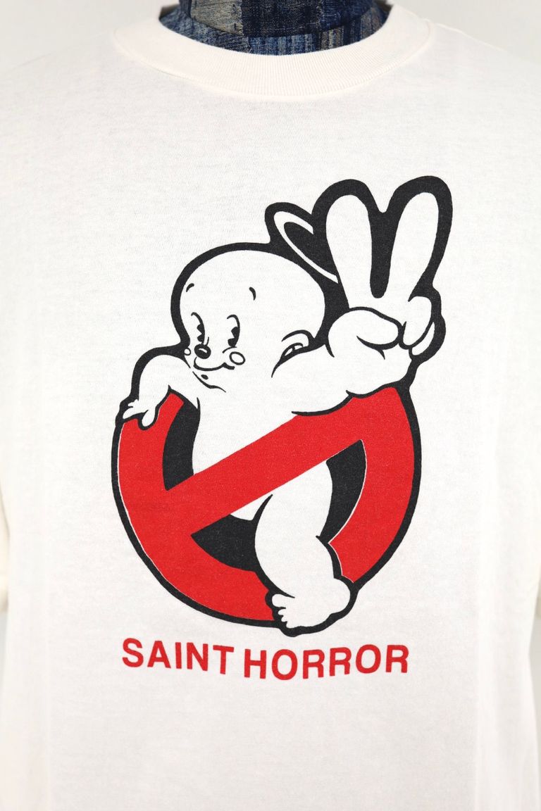 セント マイケル SS Tシャツ Saint Horror ホワイト 画像 5