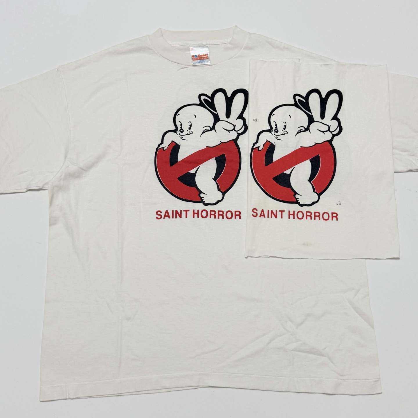 セント マイケル SS Tシャツ Saint Horror ホワイト 画像 7