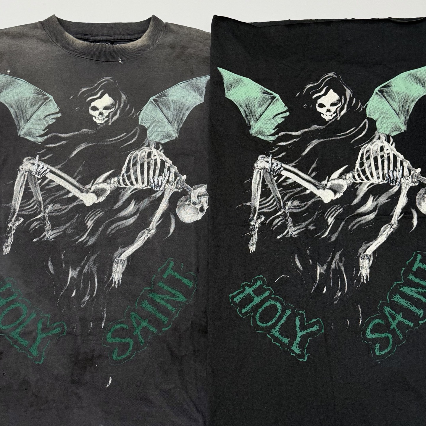 セント マイケル SS Tシャツ Holy Saint ブラック 詳細画像 3