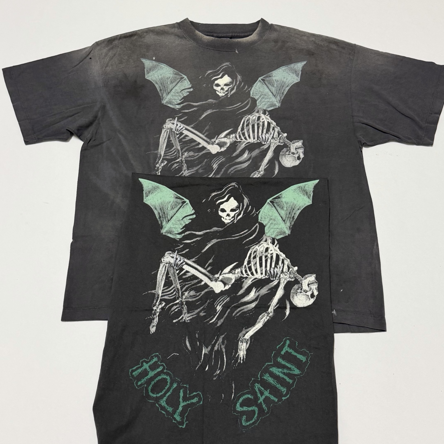 セント マイケル SS Tシャツ Holy Saint ブラック 画像 4