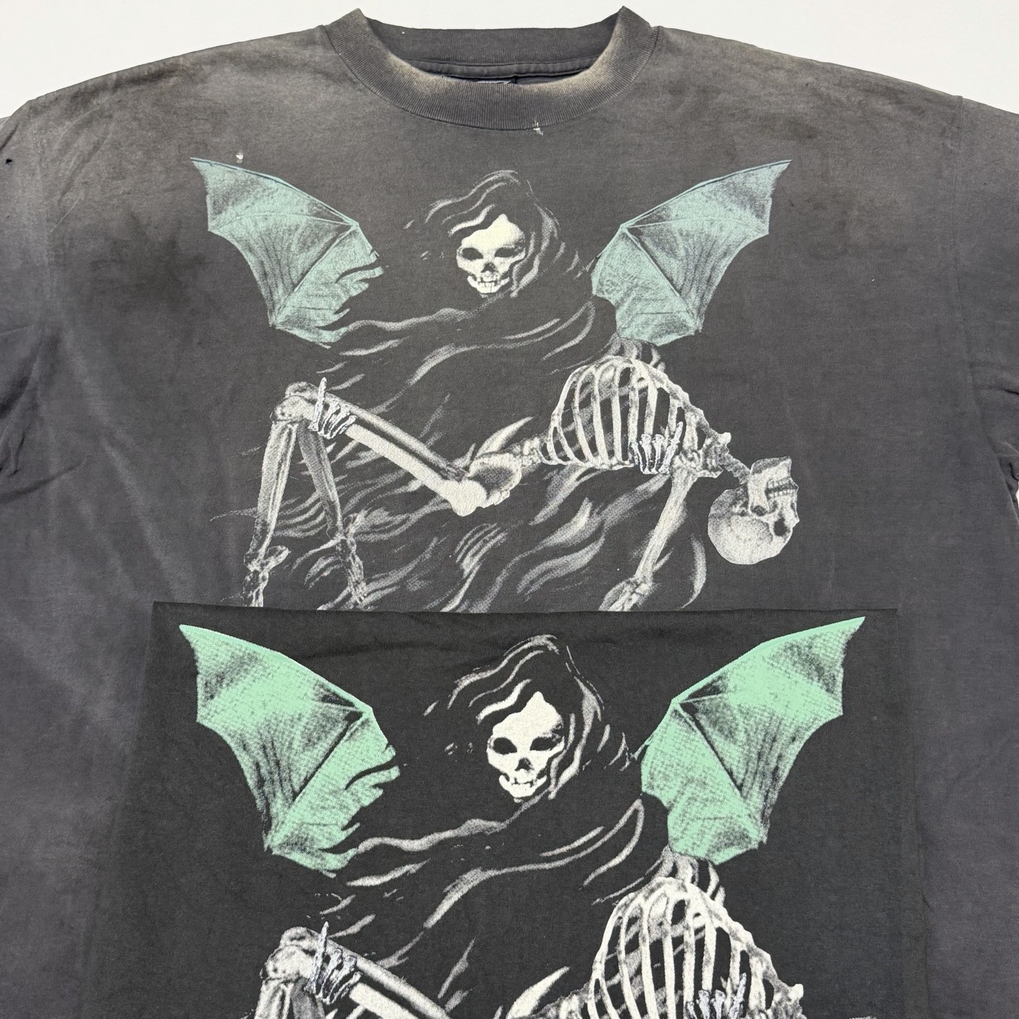 セント マイケル SS Tシャツ Holy Saint ブラック 画像 5