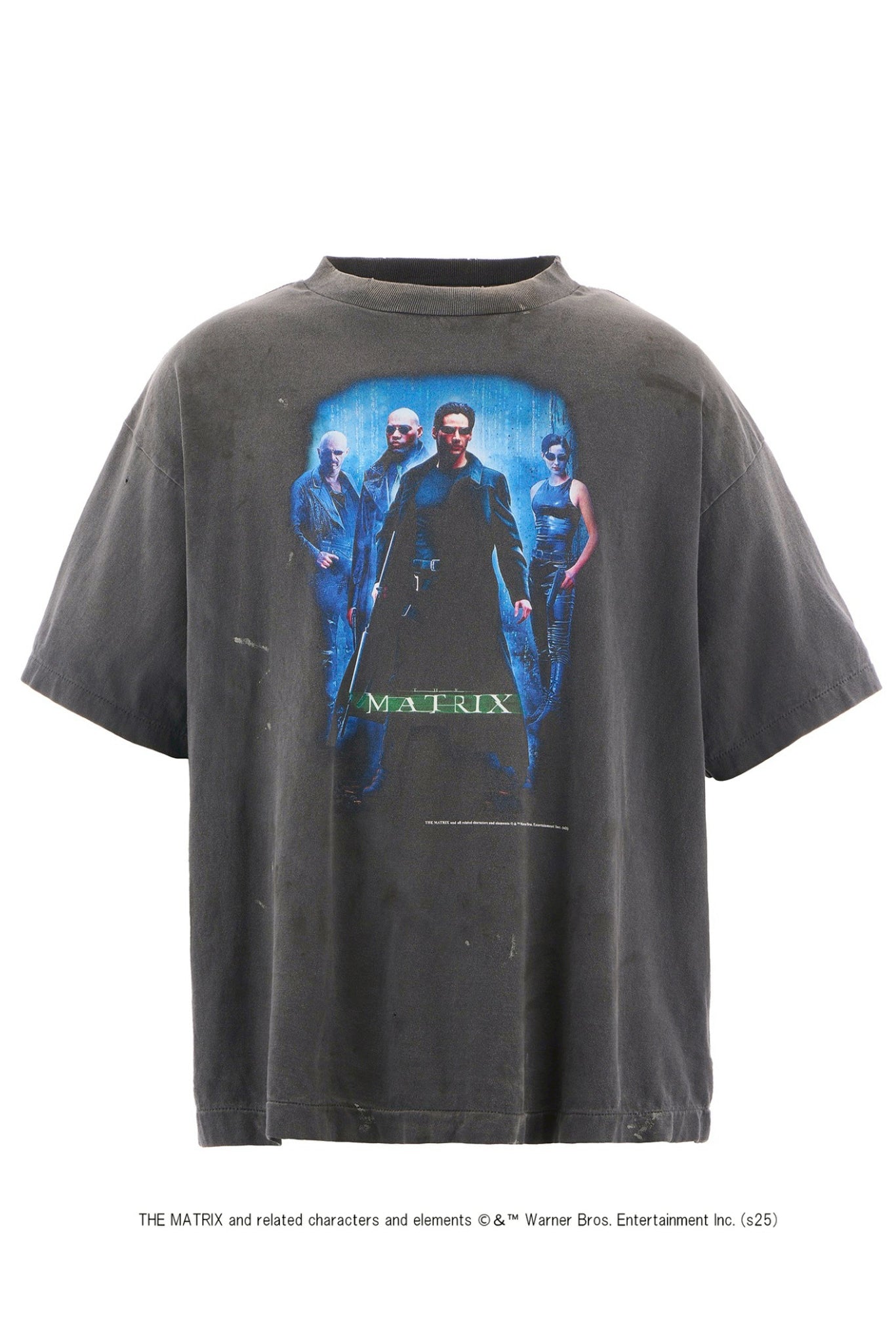 セント マイケル x マトリックス MTRX_SS Tシャツ Green Logo ブラック 詳細画像 1