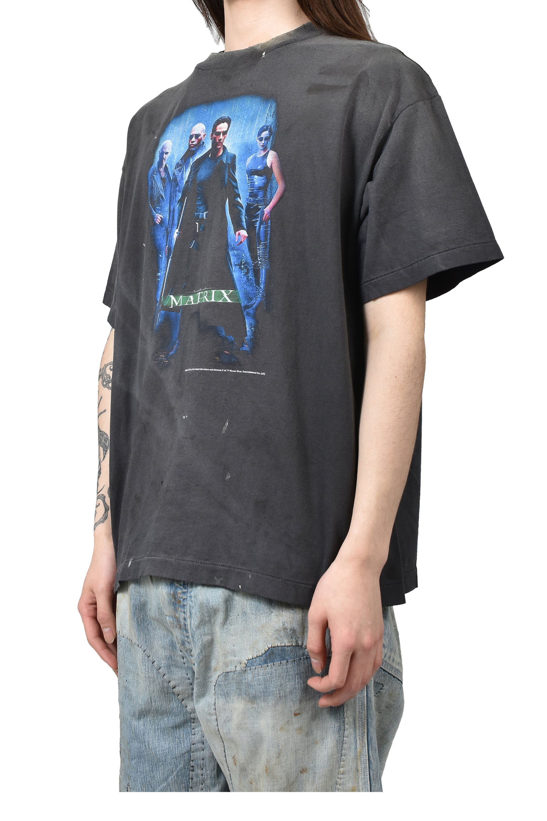 セント マイケル x マトリックス MTRX_SS Tシャツ Green Logo ブラック 画像 7