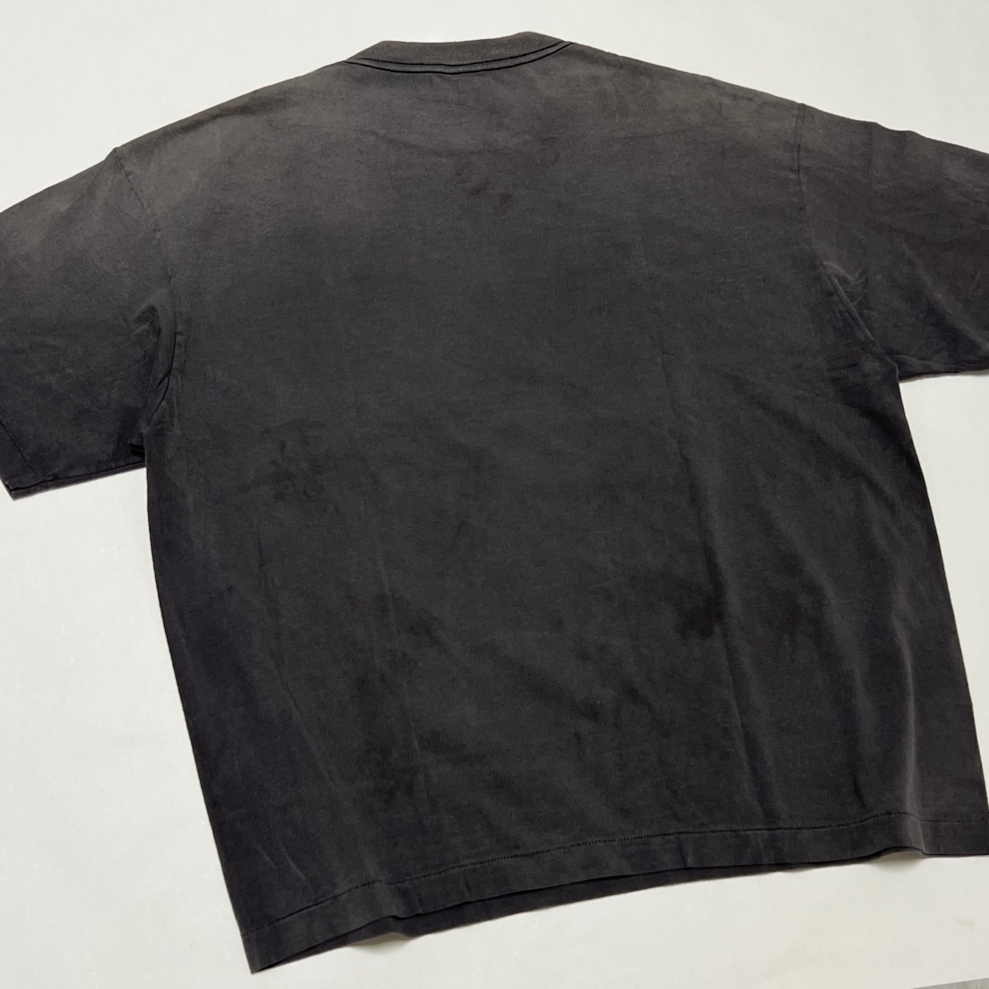 セント マイケル SS Tシャツ Pocket イレギュラー ブラック 詳細画像 2