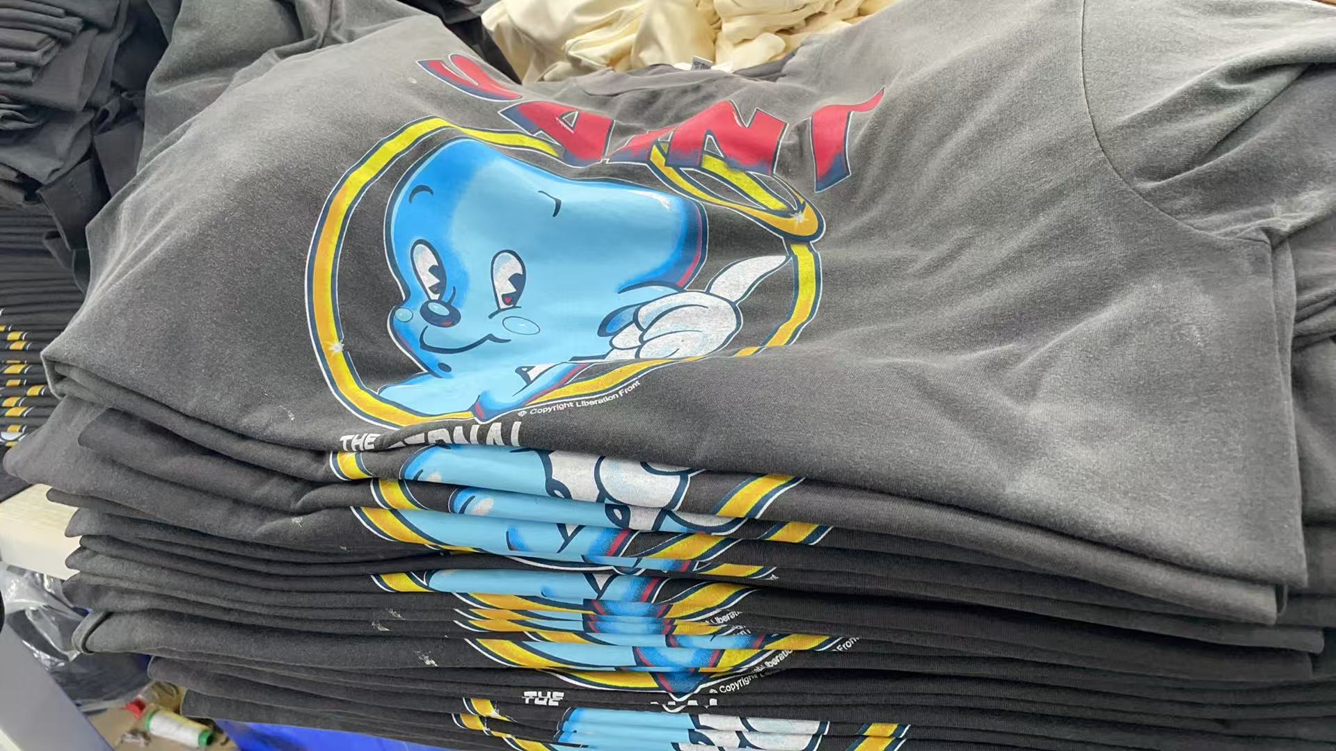 セント マイケル SS Tシャツ Pocket イレギュラー ブラック 画像 4