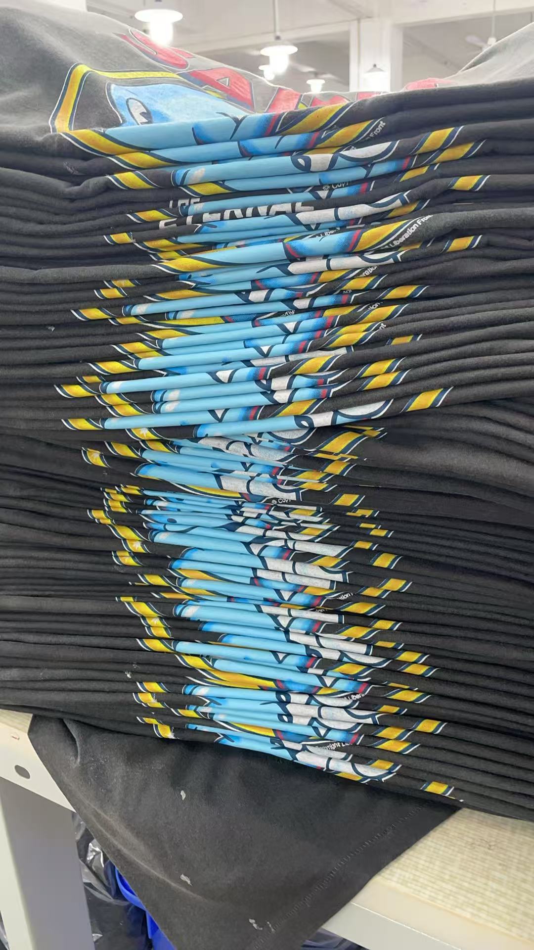セント マイケル SS Tシャツ Pocket イレギュラー ブラック 画像 5