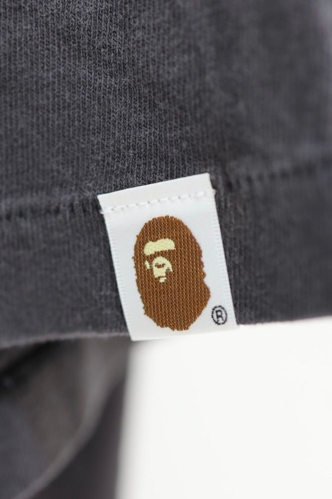 セント マイケル x ベイプ BAPE_SS Tシャツ Always Love ブラック 画像 8
