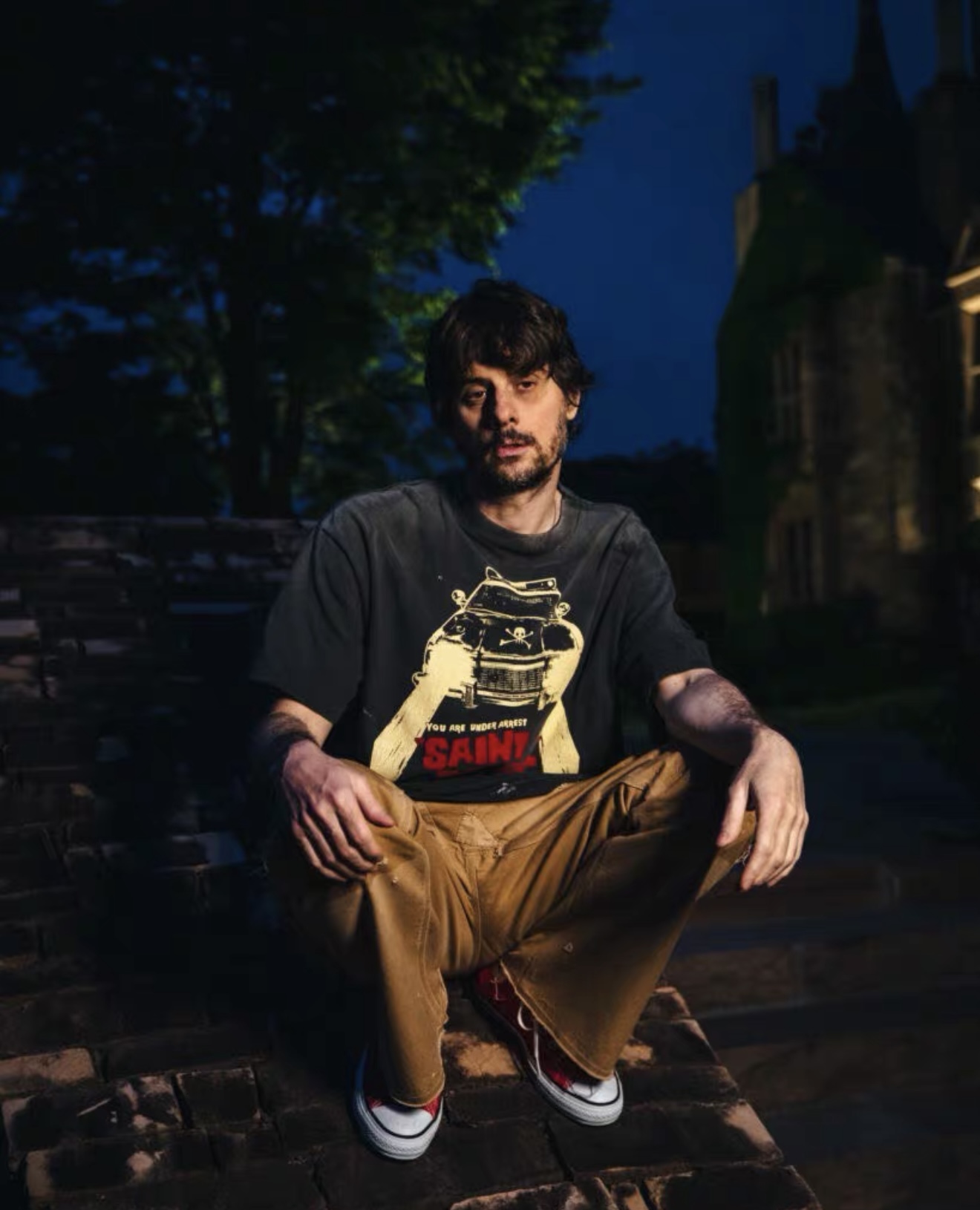 セント マイケル SS Tシャツ Saint Patrol ブラック 画像 5