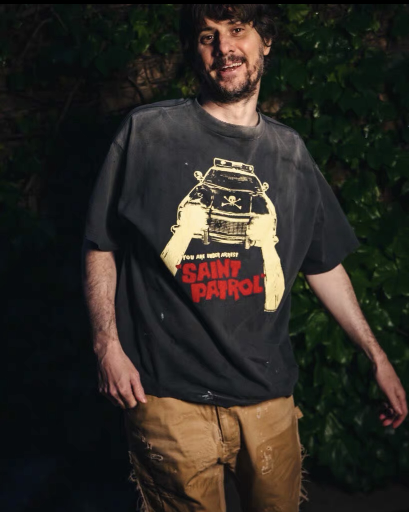 セント マイケル SS Tシャツ Saint Patrol ブラック 画像 6