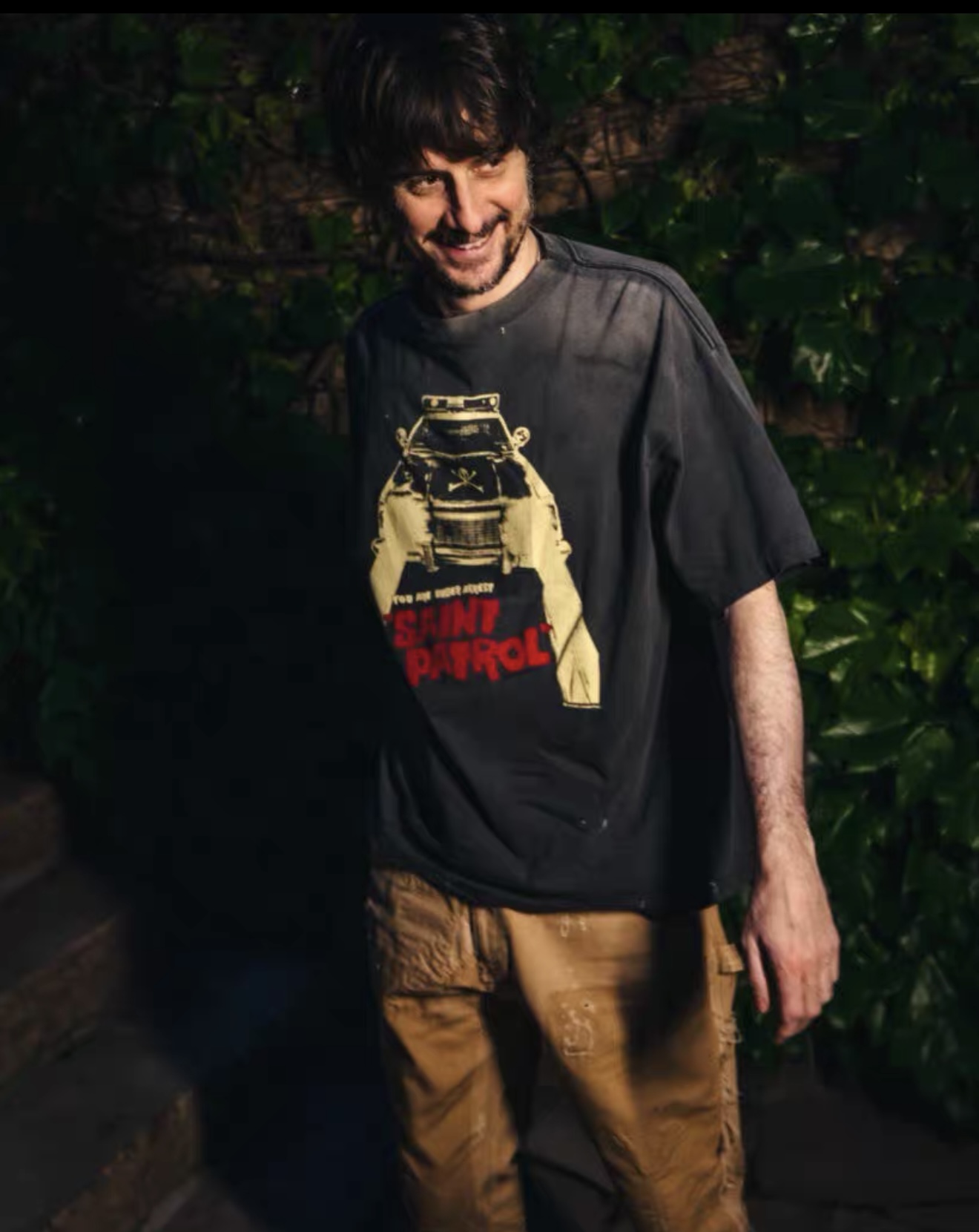 セント マイケル SS Tシャツ Saint Patrol ブラック 画像 7