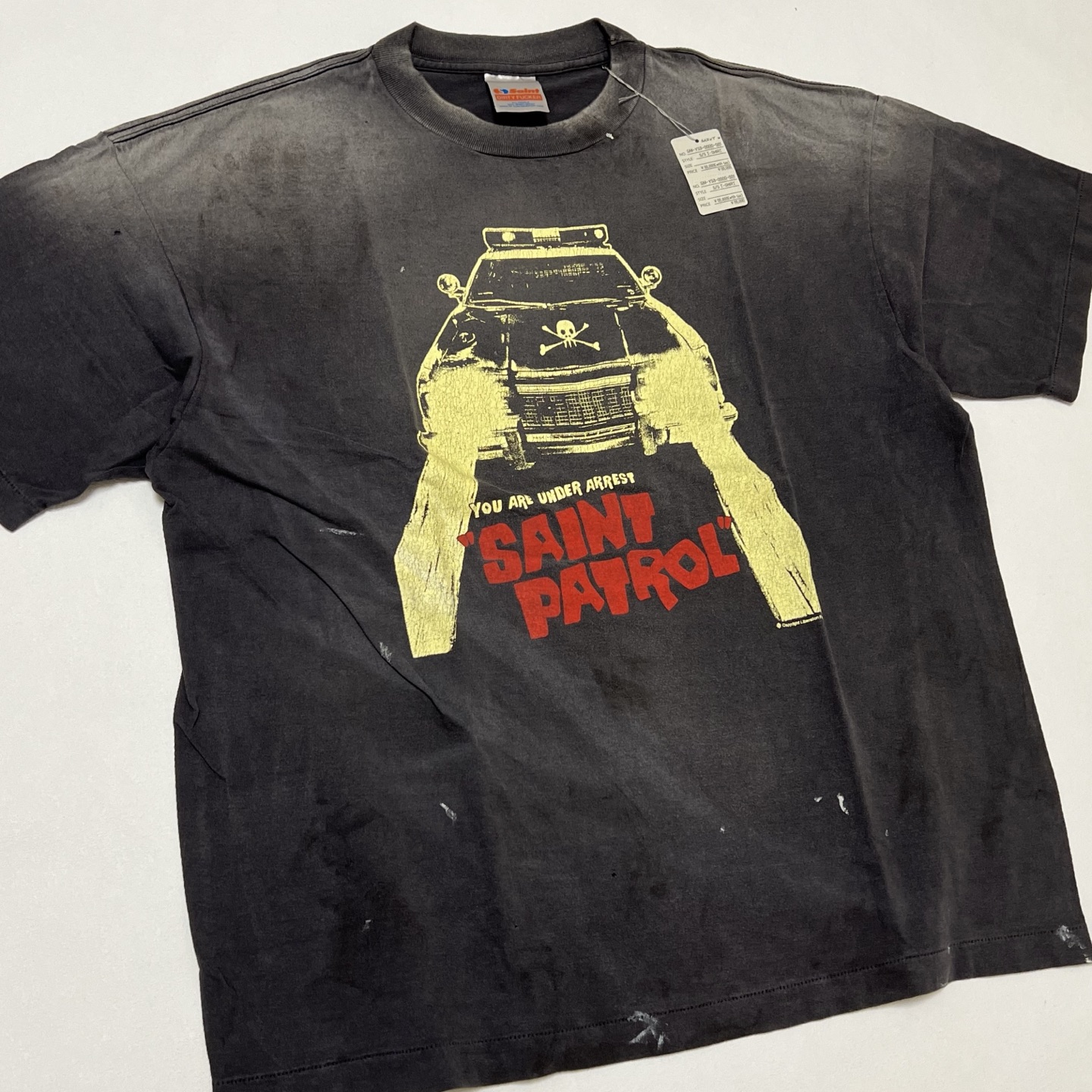 セント マイケル SS Tシャツ Saint Patrol ブラック 画像 9