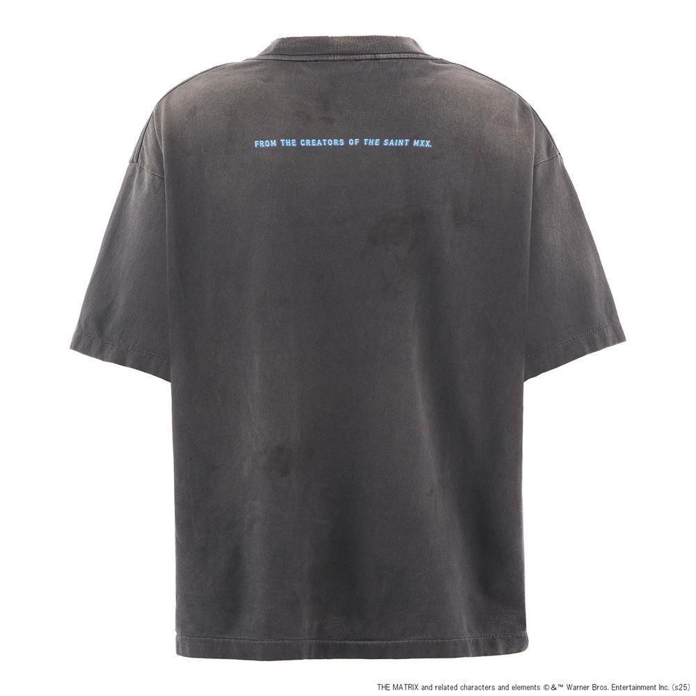 セント マイケル x マトリックス MTRX_SS Tシャツ White Logo ブラック 画像 5
