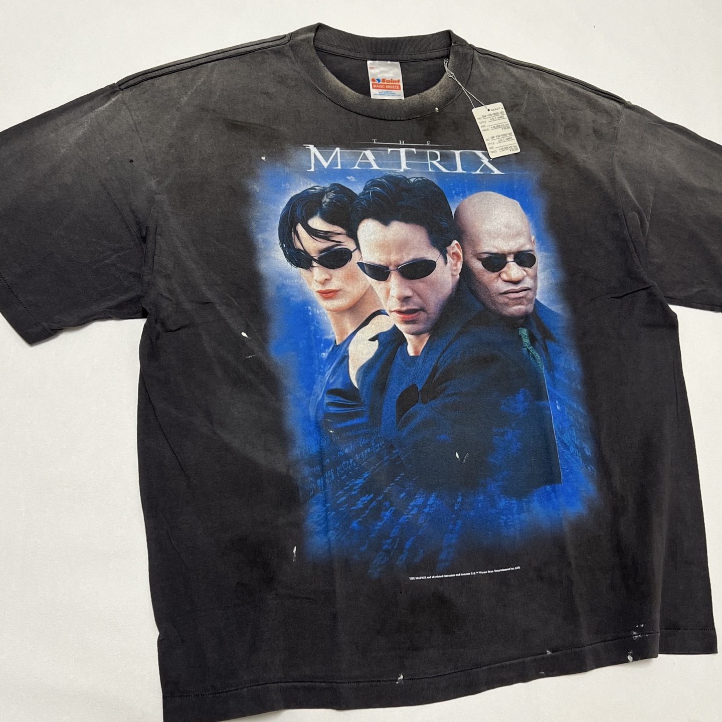 セント マイケル x マトリックス MTRX_SS Tシャツ White Logo ブラック 画像 8