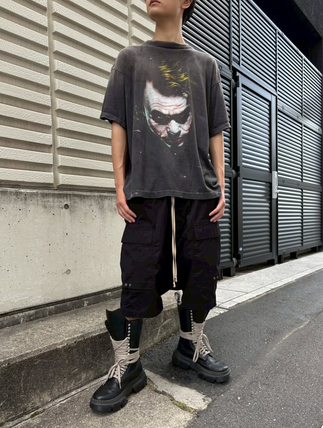セント マイケル x トゥパック 2PC_SS Tシャツ 2PAC ブラック バリエーションA 画像 6