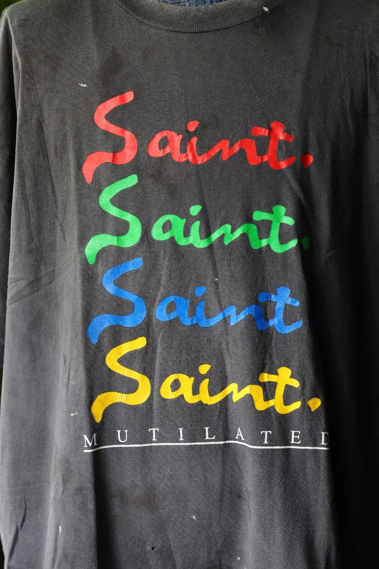 セント マイケル Mulated SS Tシャツ ブラック 画像 8