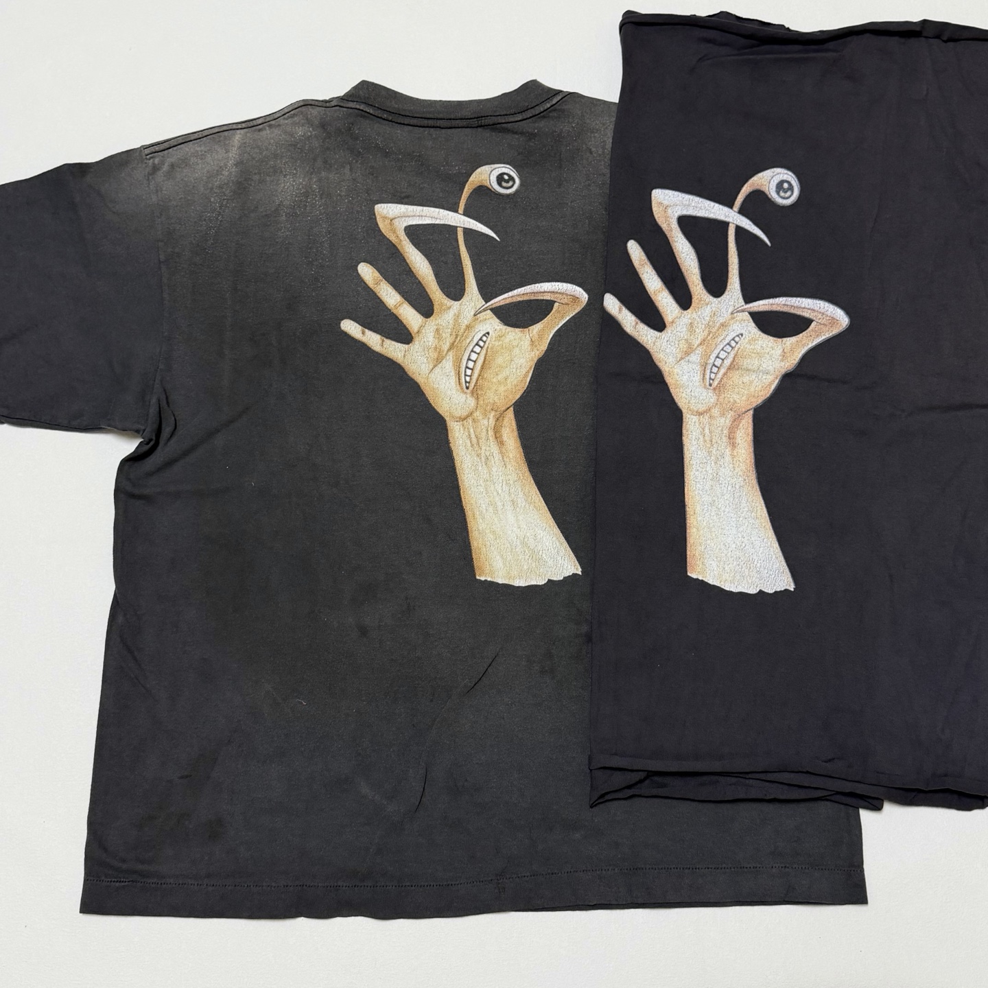 セント マイケル KJ_SS Tシャツ 寄生獣 シンイチ ブラック 画像 5