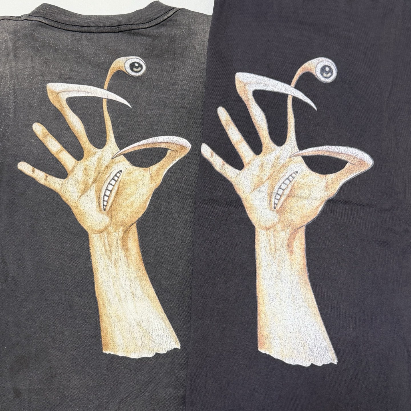 セント マイケル KJ_SS Tシャツ 寄生獣 シンイチ ブラック 画像 6