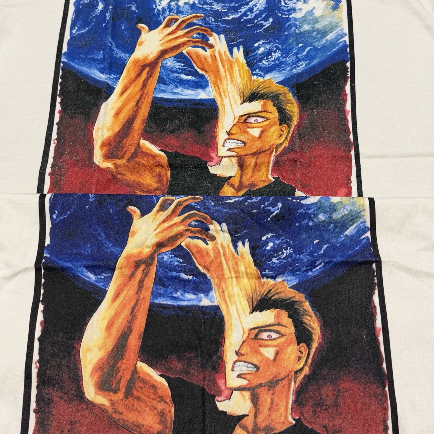 セント マイケル KJ_SS Tシャツ 寄生獣 ホワイト 画像 4