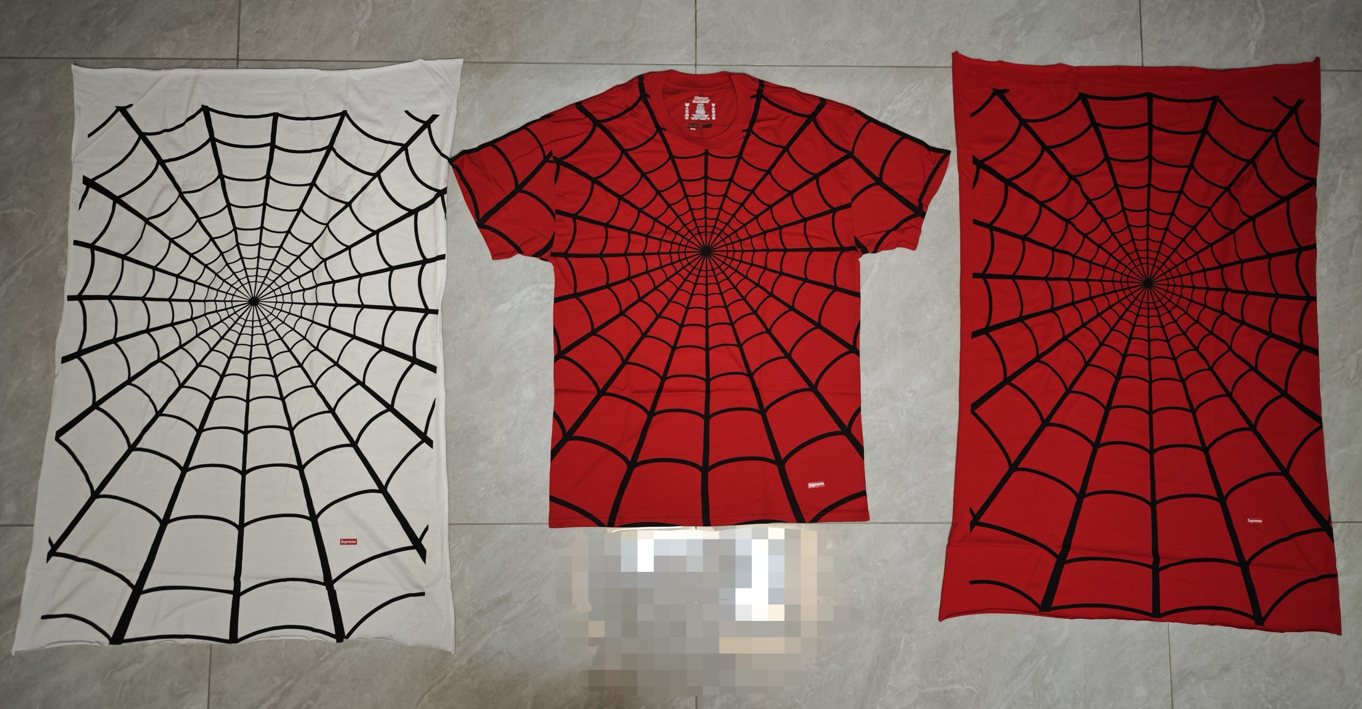 シュプリーム/スパイダーマン ヘインズ タグレスTシャツ アソート 詳細画像 3