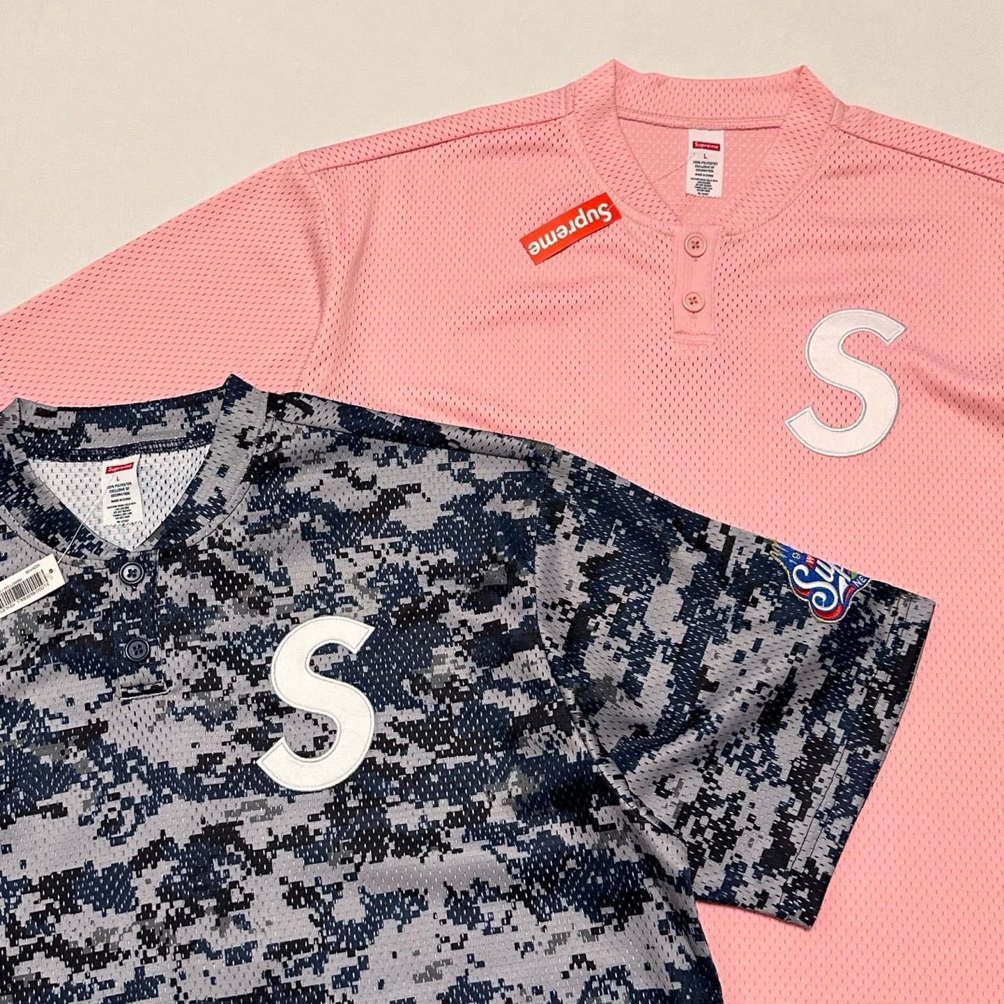 シュプリーム Sロゴ ベースボールヘンリー アソート 画像 8