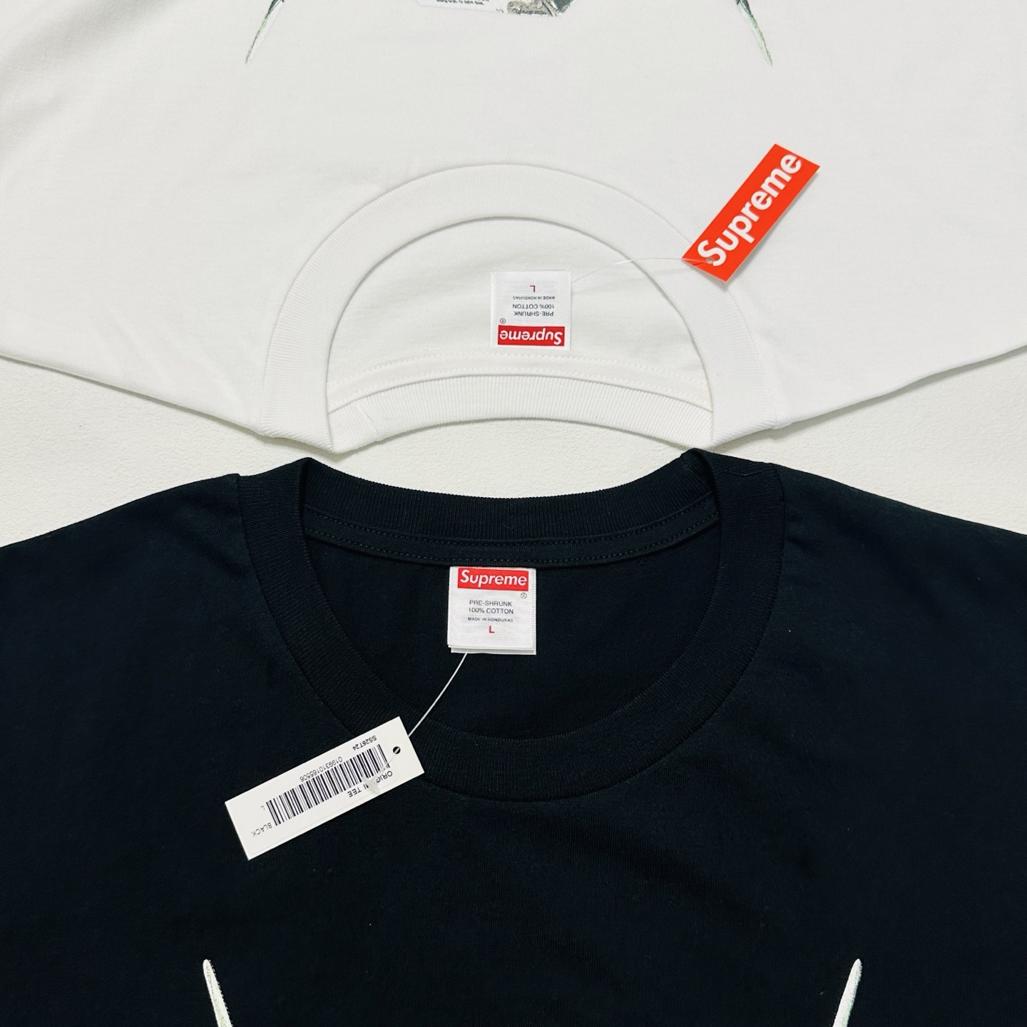 シュプリーム オリガミTシャツ ブラック/ホワイト 画像 6