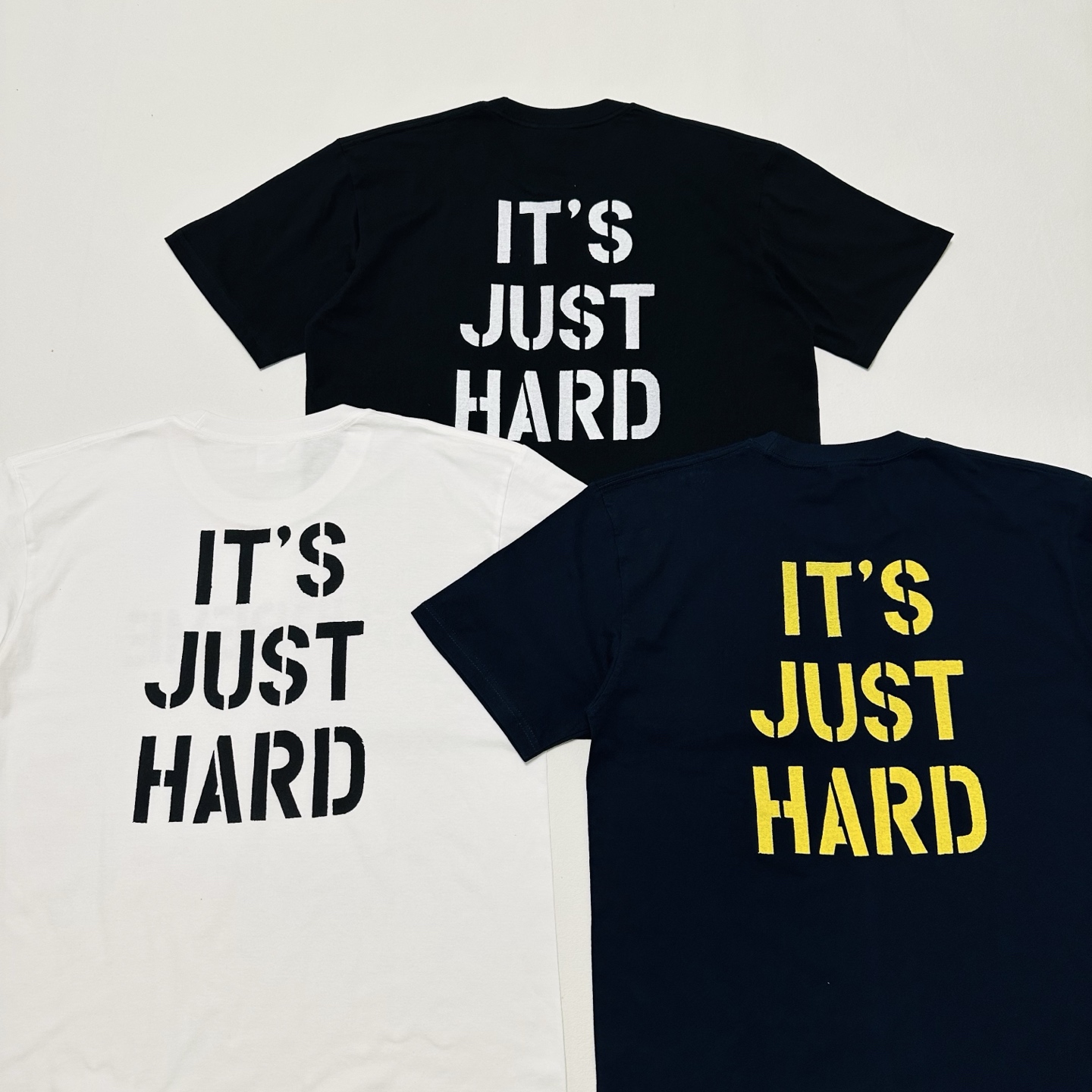 シュプリーム Hard Tシャツ ブラック/ホワイト/ネイビー バリエーションA 詳細画像 2