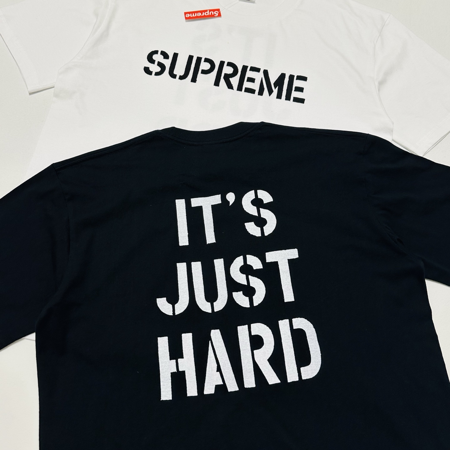 シュプリーム Hard Tシャツ ブラック/ホワイト/ネイビー バリエーションA 画像 7