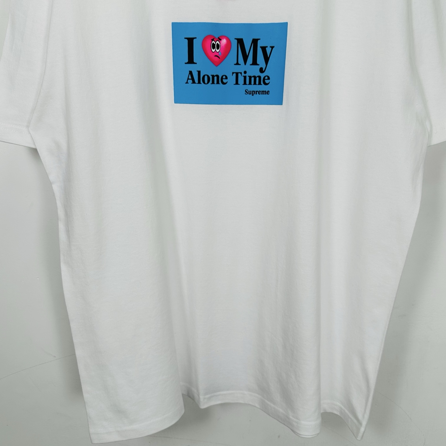 シュプリーム Alone Time Tシャツ ブラック/ホワイト 画像 4